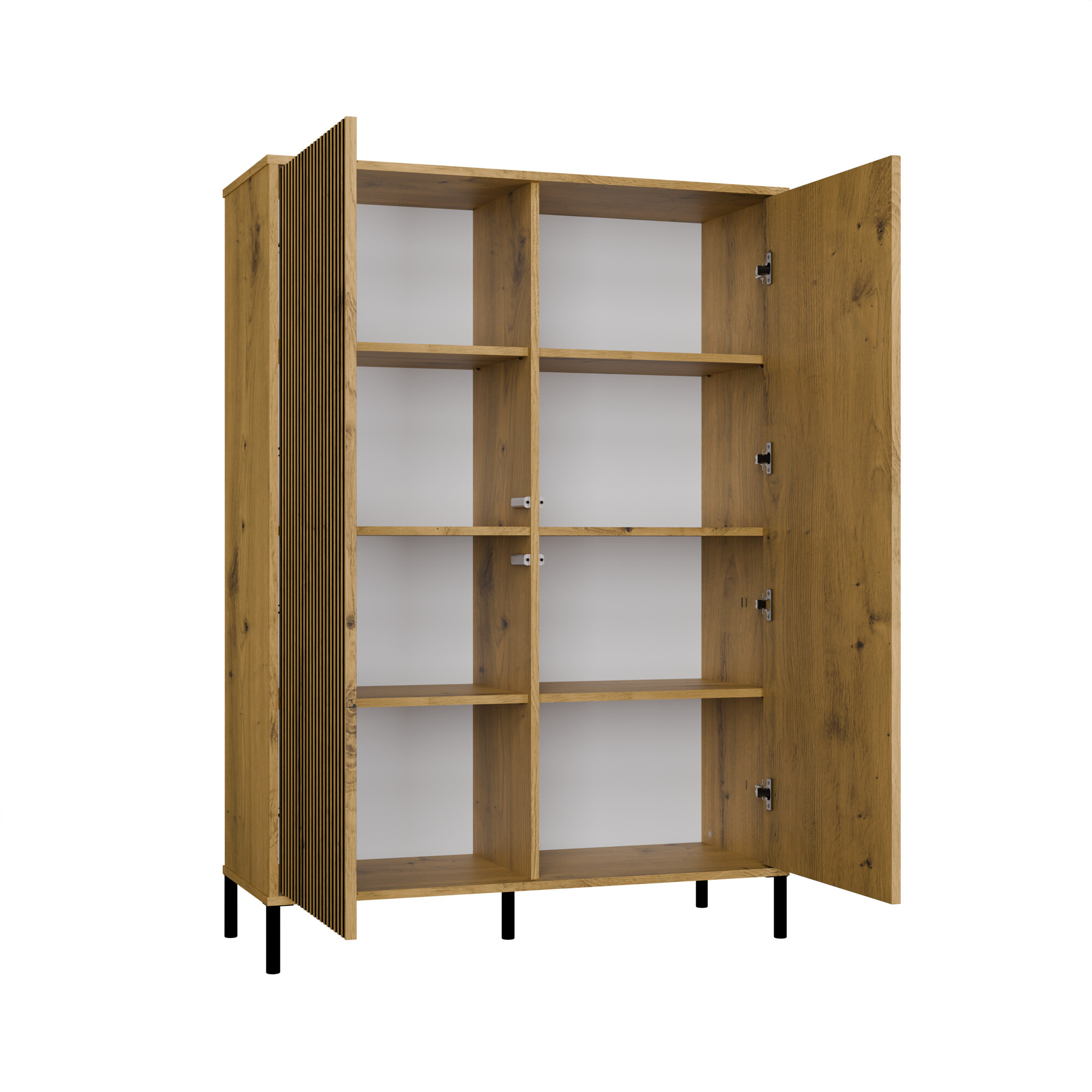 Komplet za dnevno sobo Orlsone 105 (Artisan hrast + Črna)