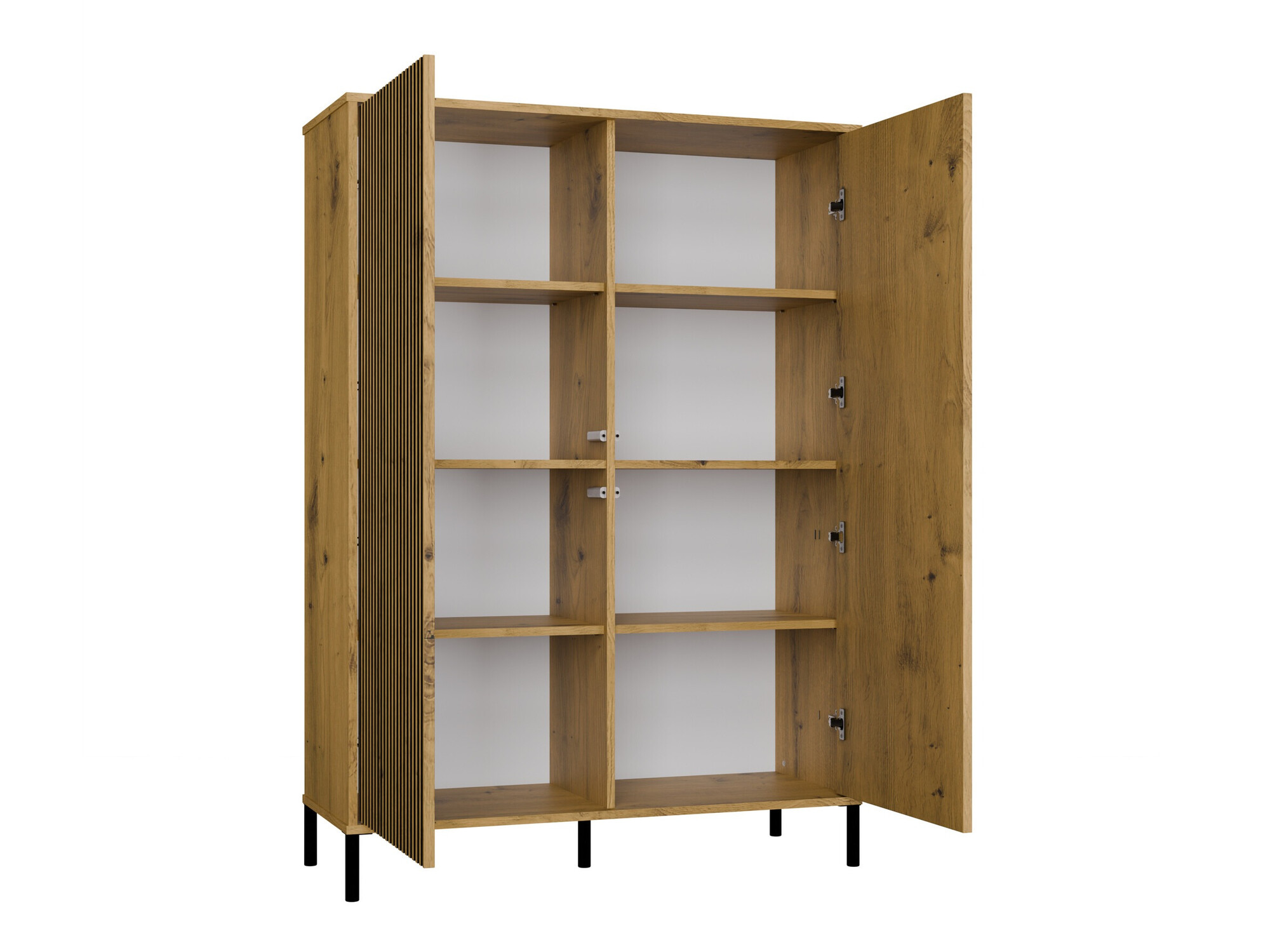 Komplet za dnevno sobo Orlsone 106 (Artisan hrast + Črna)