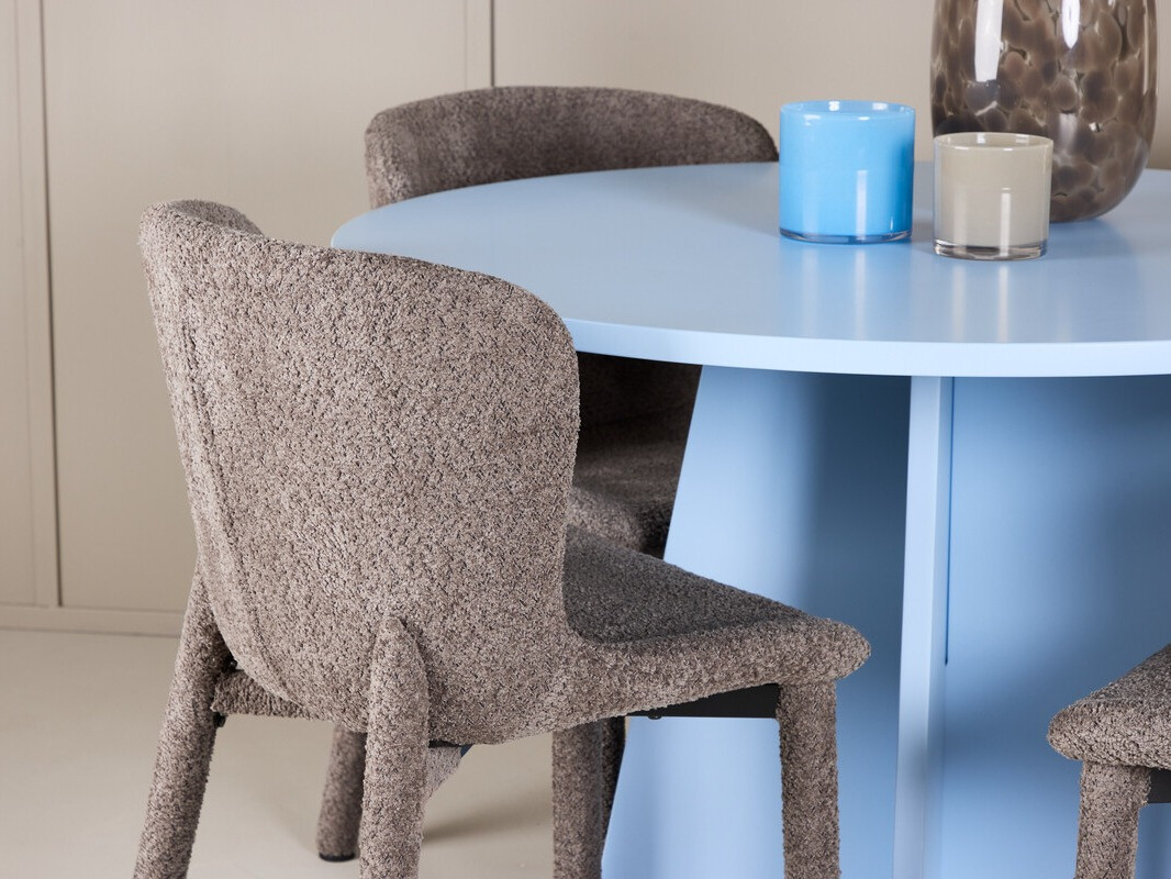 Jedilniški komplet Dallas 4747 (Rjava)