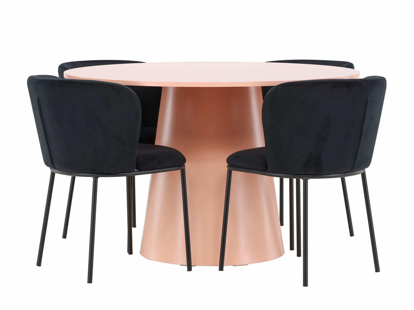 Jedilniški komplet Dallas 4750 (Črna)