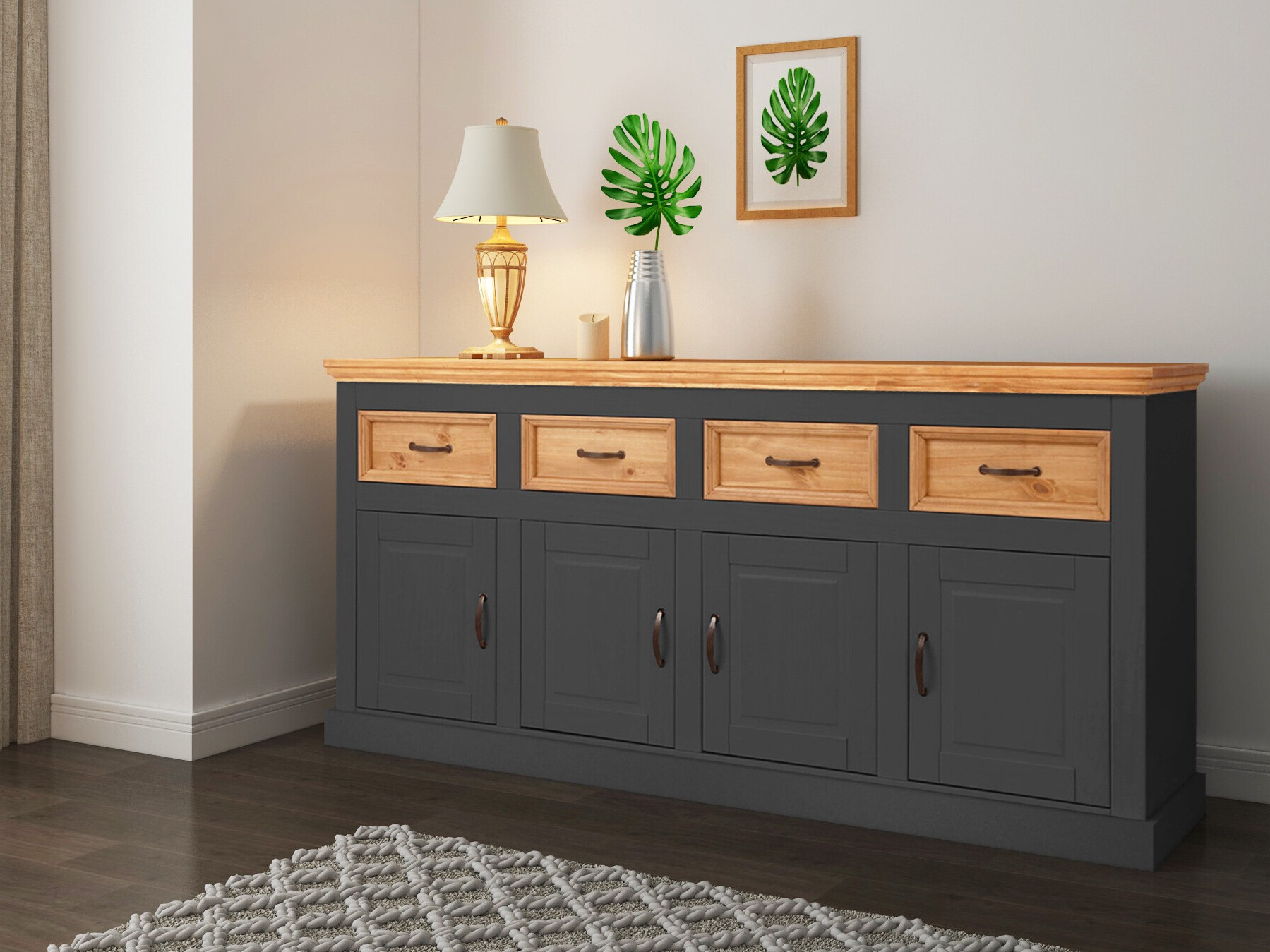 Komoda Tolelio 106 (Antracit + Bor)