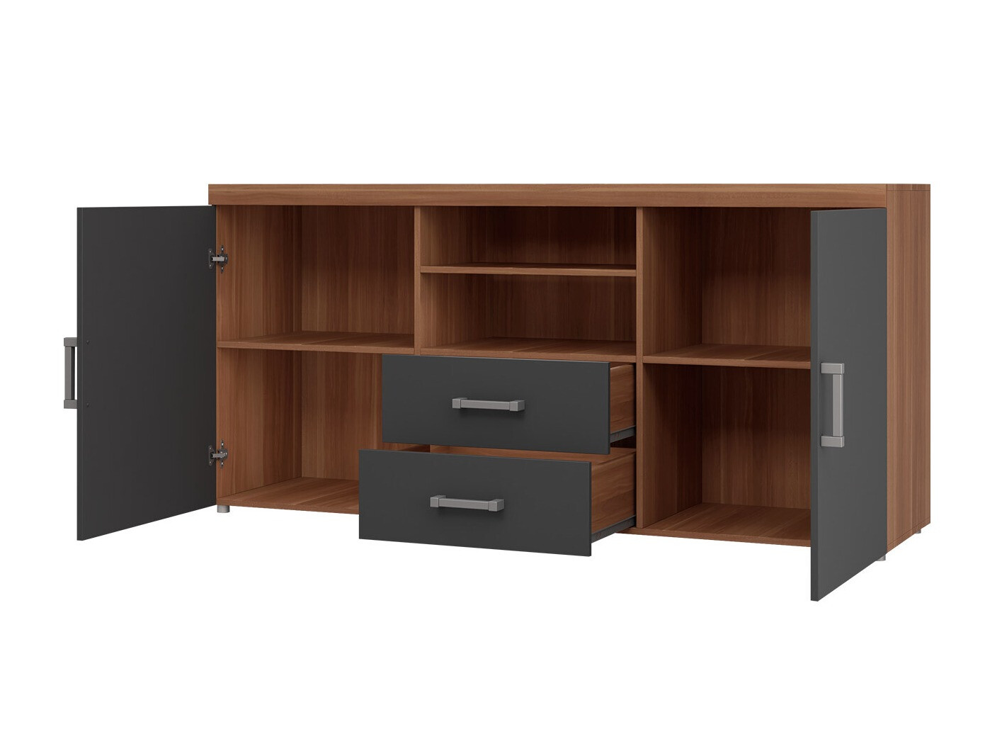 Komplet za dnevno sobo Cormiru 109 (Sliva + grafit)