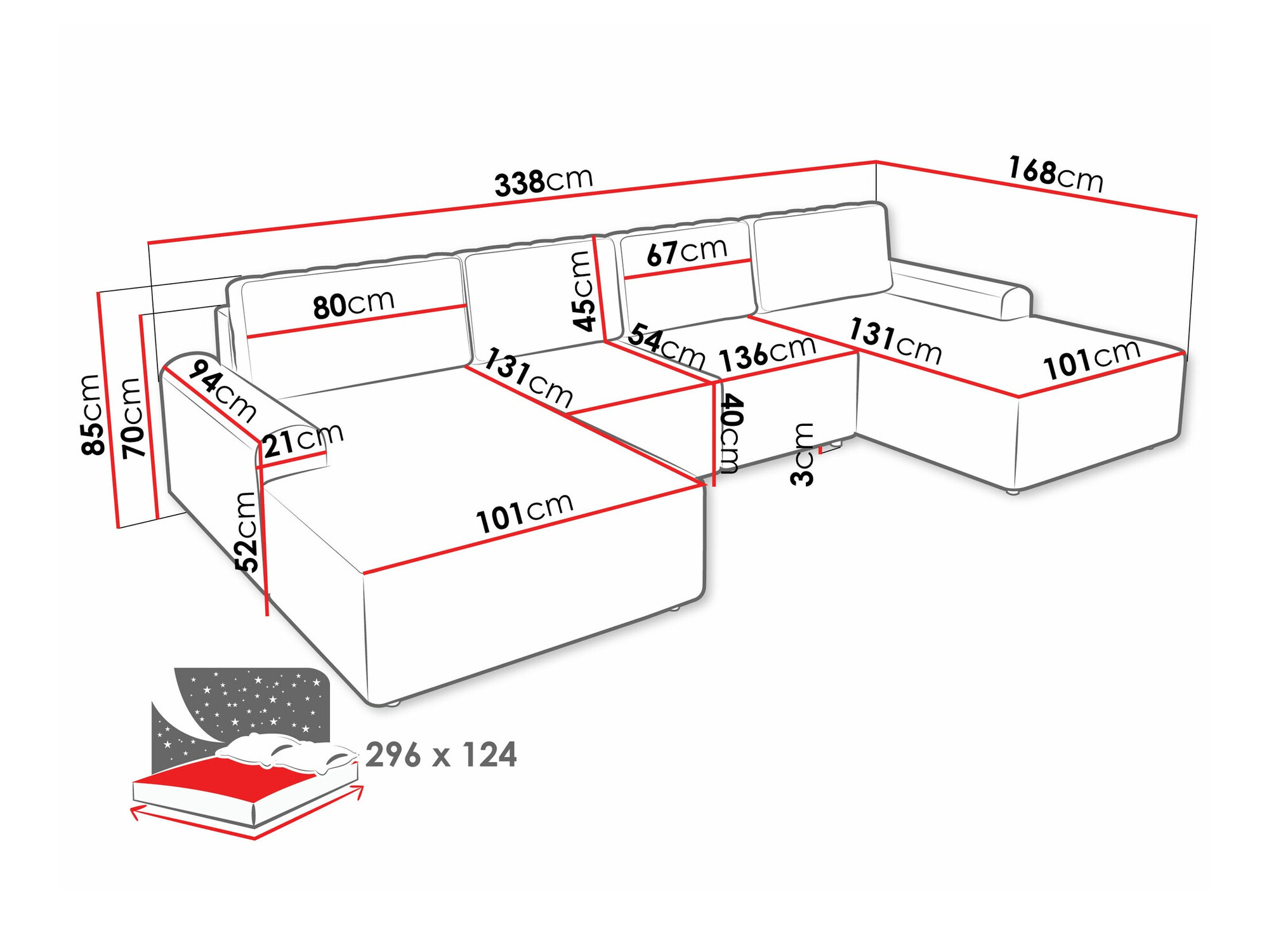 Kotna garnitura Stonecrest 106 (Sierra 741)
