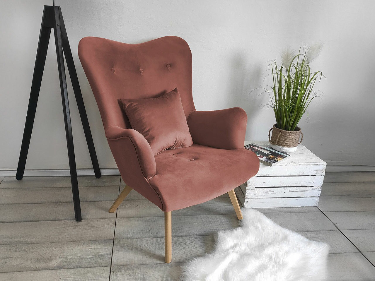 Fotelj Clovis 102 (Magic Velvet 2258)