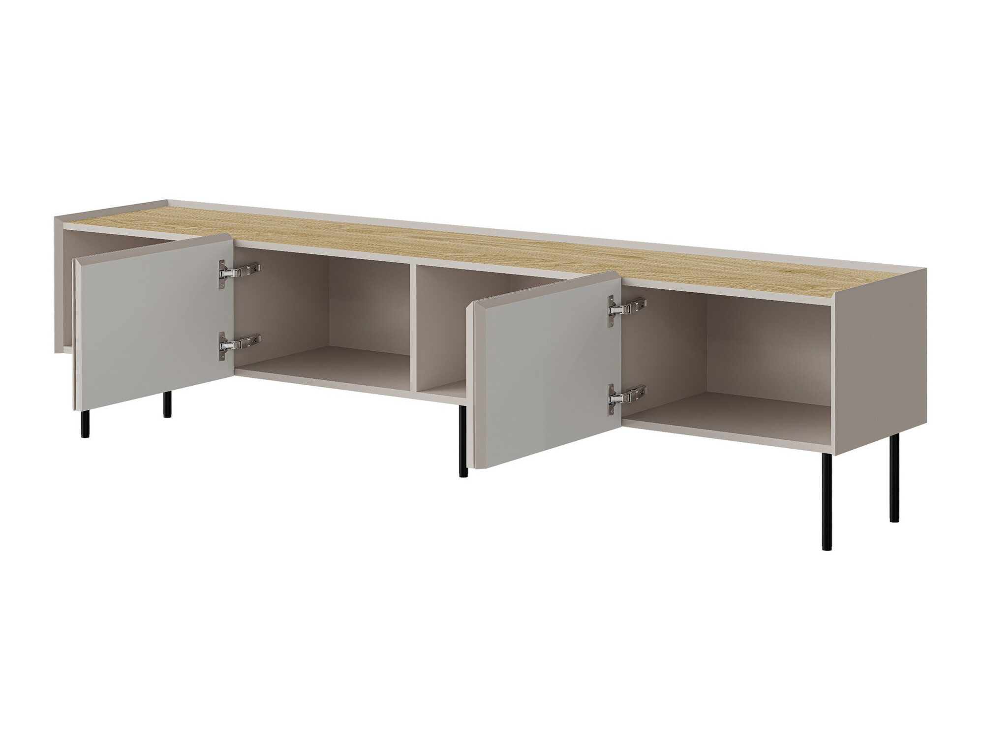 Komplet za dnevno sobo Melbela 109 (Kašmir + Hrast)