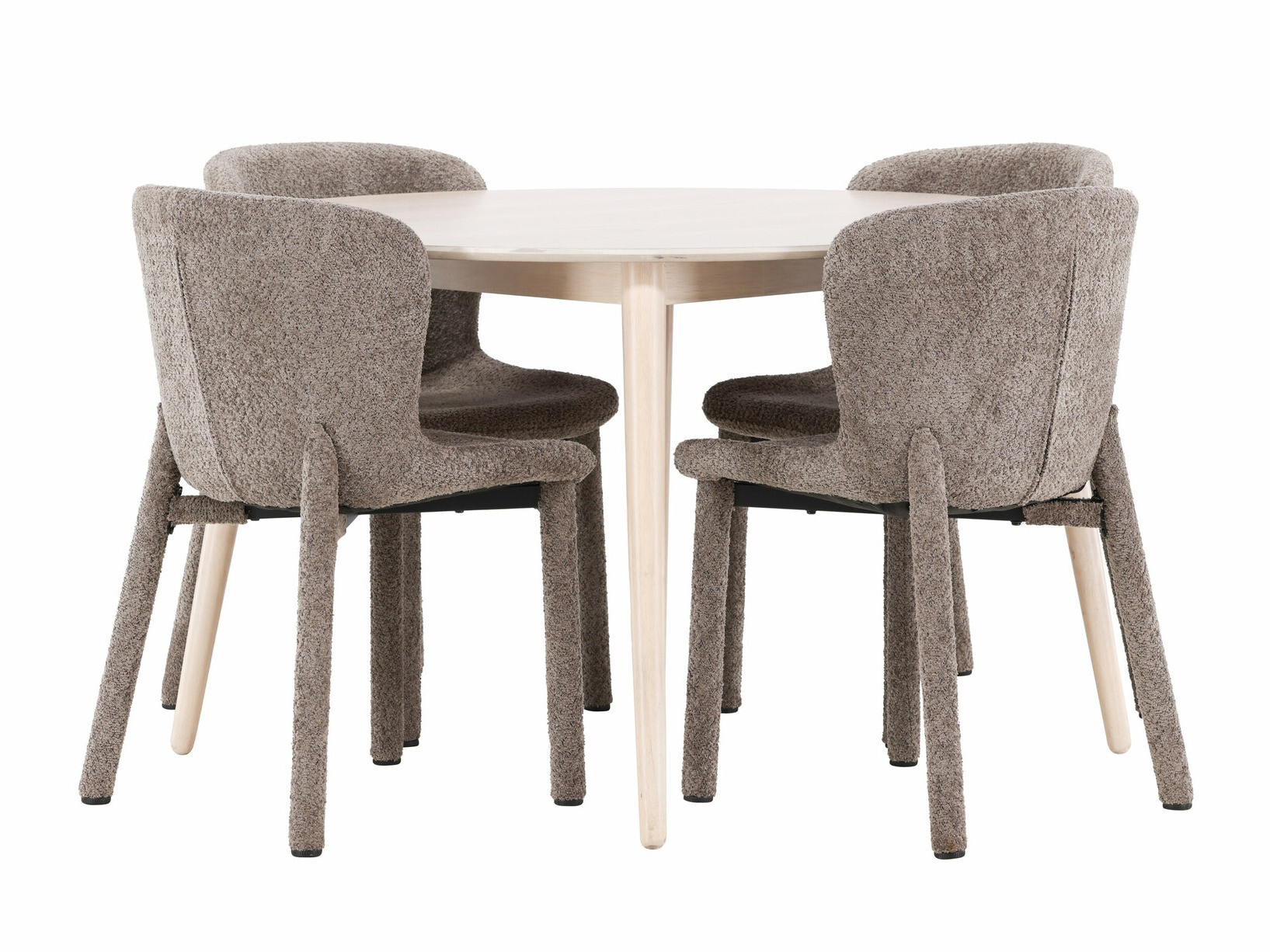 Jedilniški komplet Dallas 4757 (Rjava)