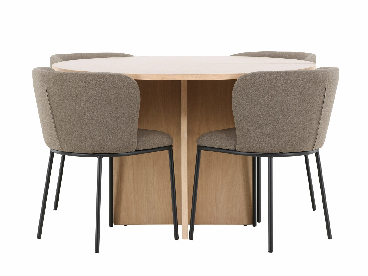 Jedilniški komplet Dallas 4761 (Hrast)