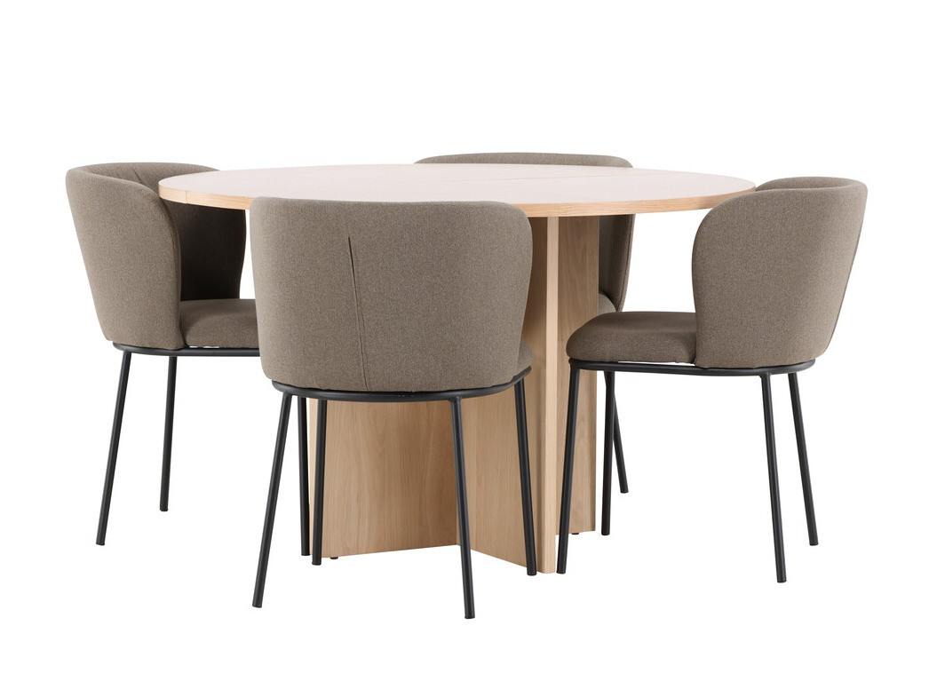 Jedilniški komplet Dallas 4761 (Hrast)