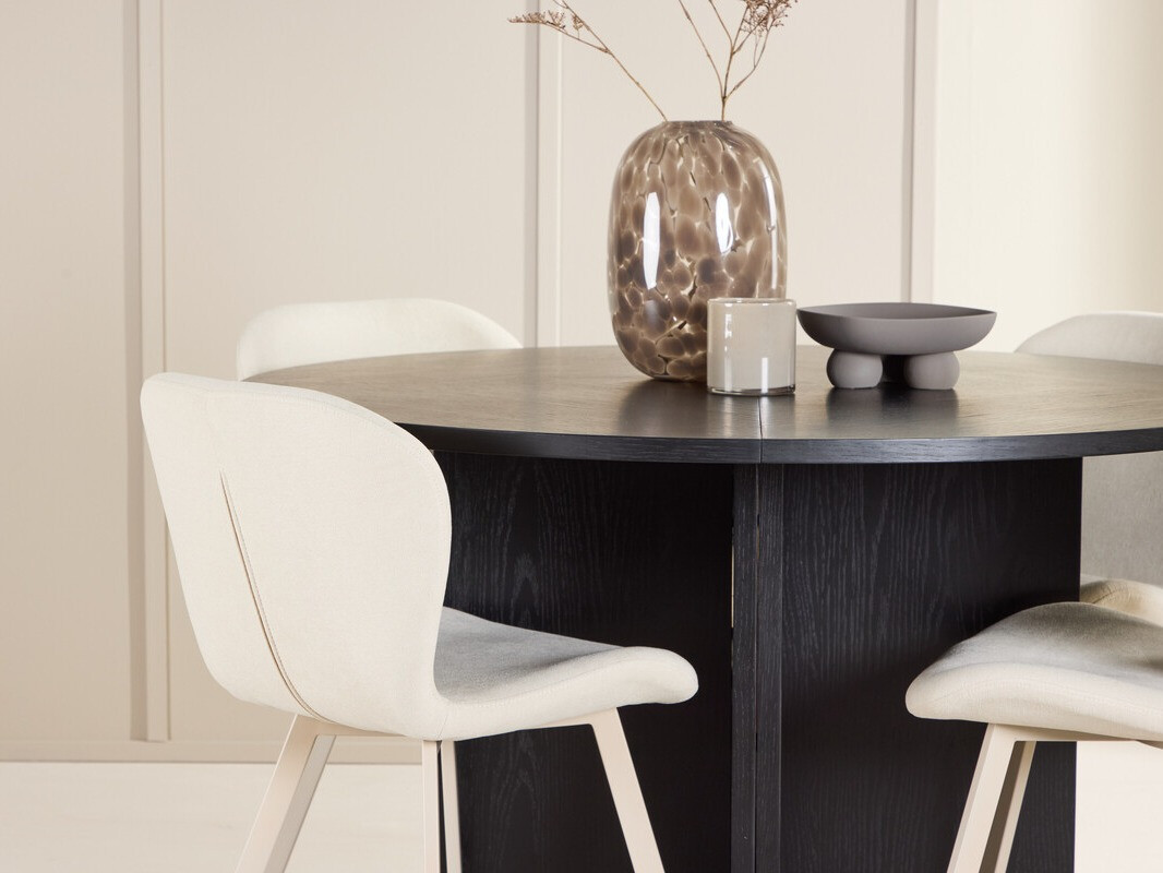 Jedilniški komplet Dallas 4762 (Črna)