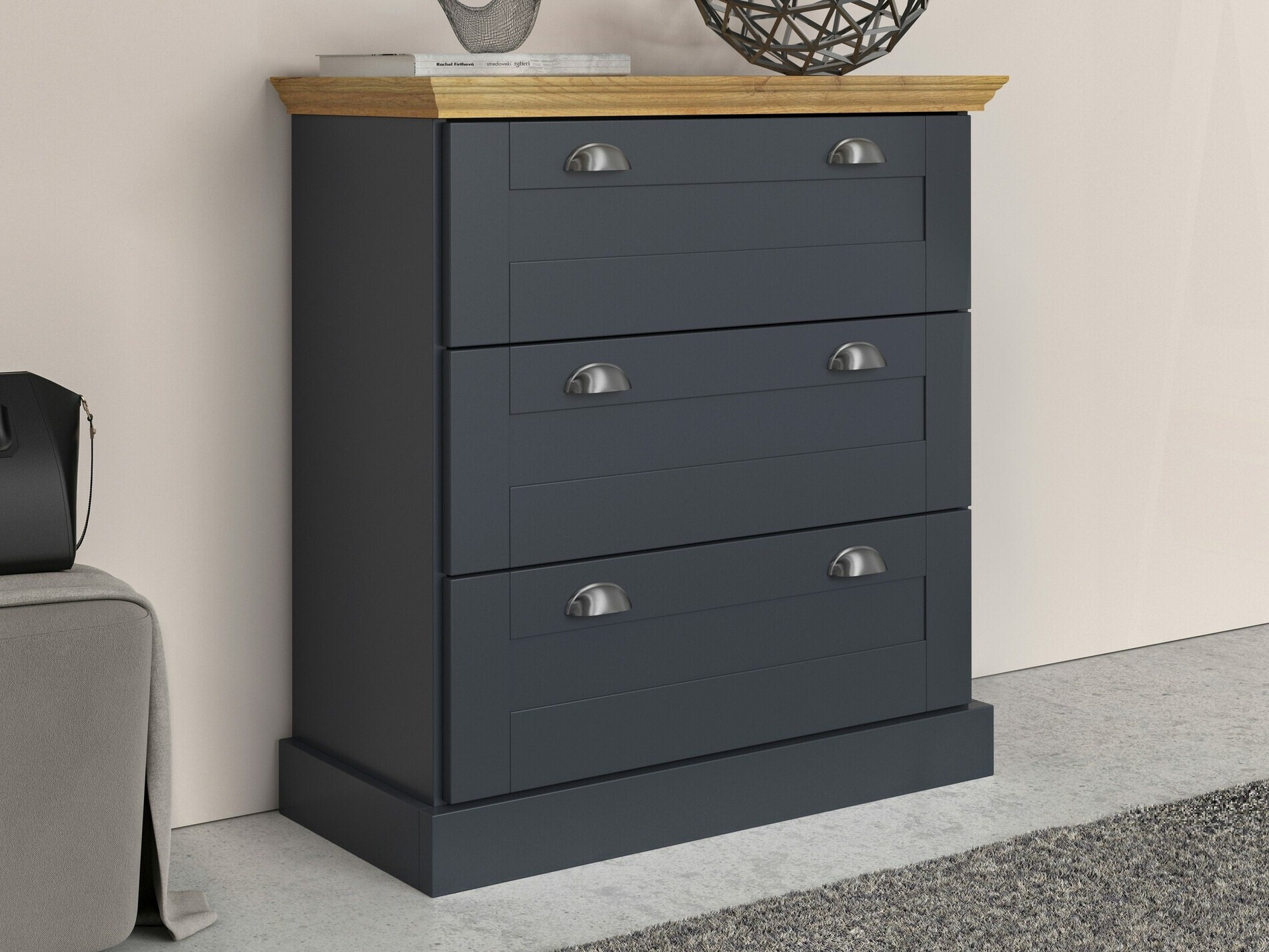 Komoda Salfelo 102 (Antracit)