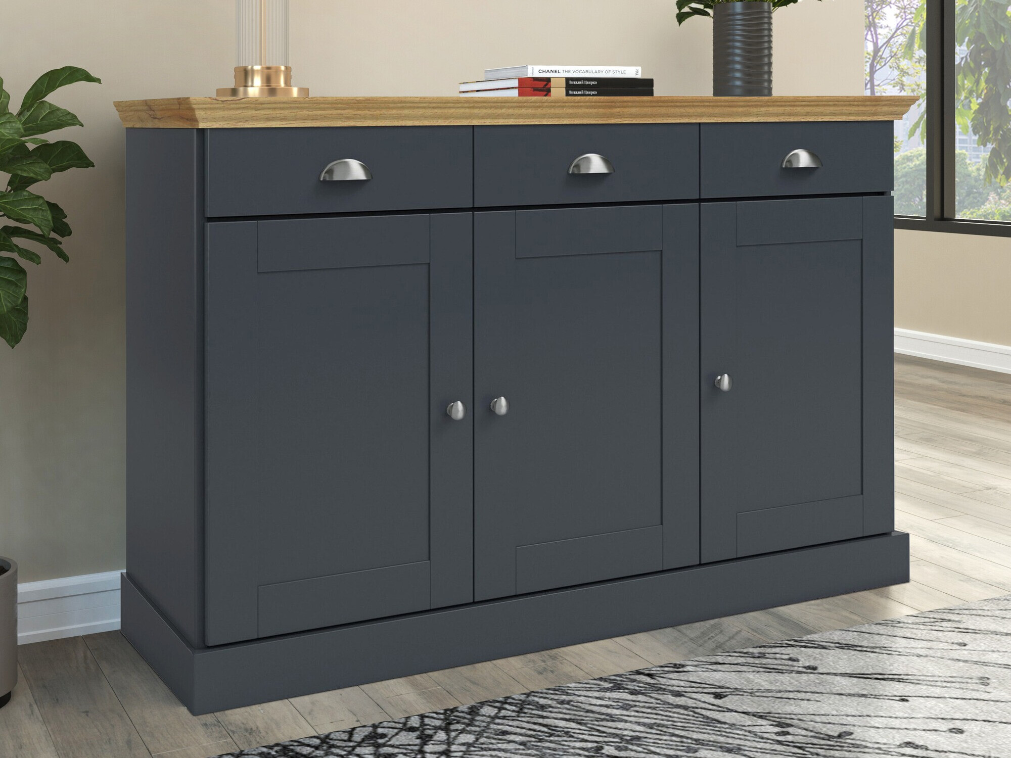 Komoda Salfelo 103 (Antracit)