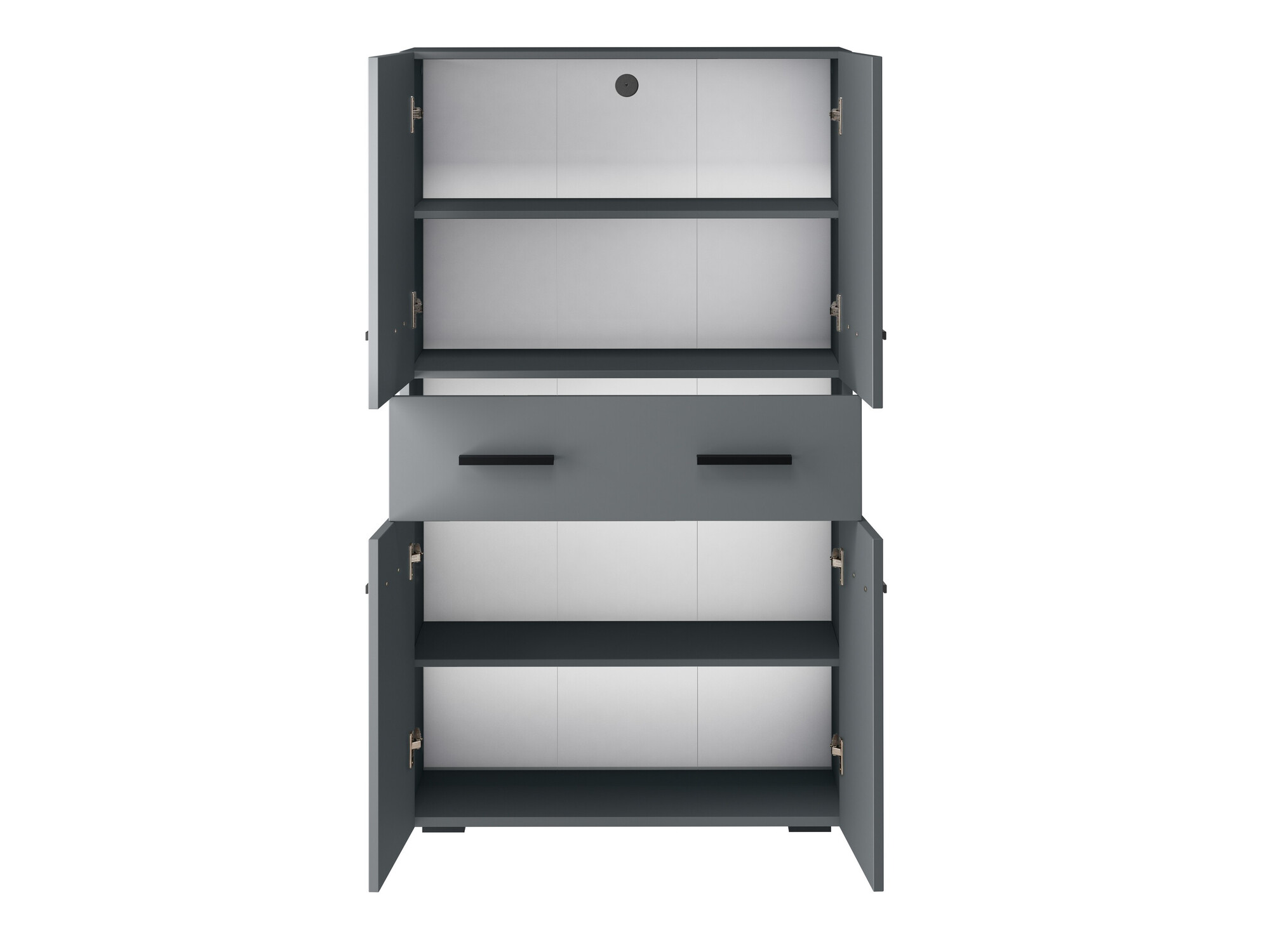 Prostostoječa Kopalniška omarica Larlori 106 (Antracit)