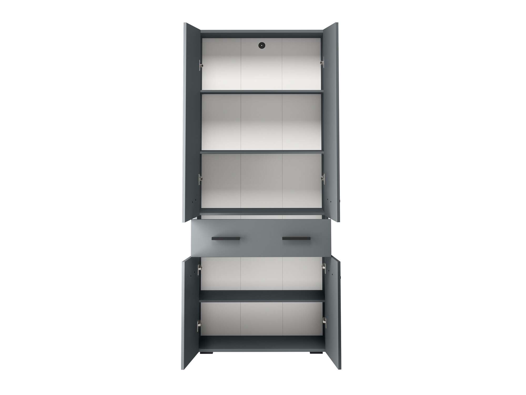 Prostostoječa Kopalniška omarica Larlori 107 (Antracit)