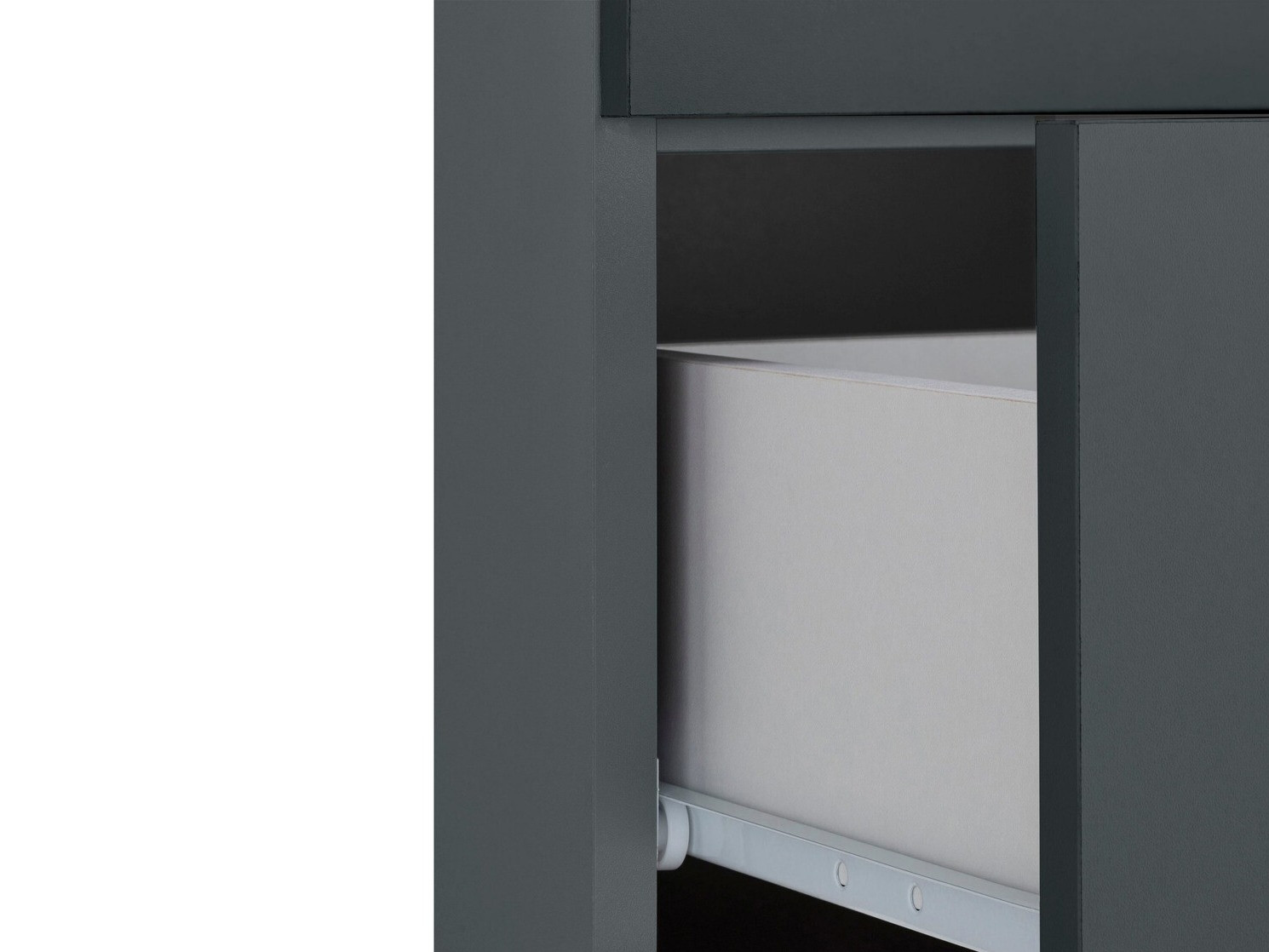 Prostostoječa Kopalniška omarica Larlori 107 (Antracit)