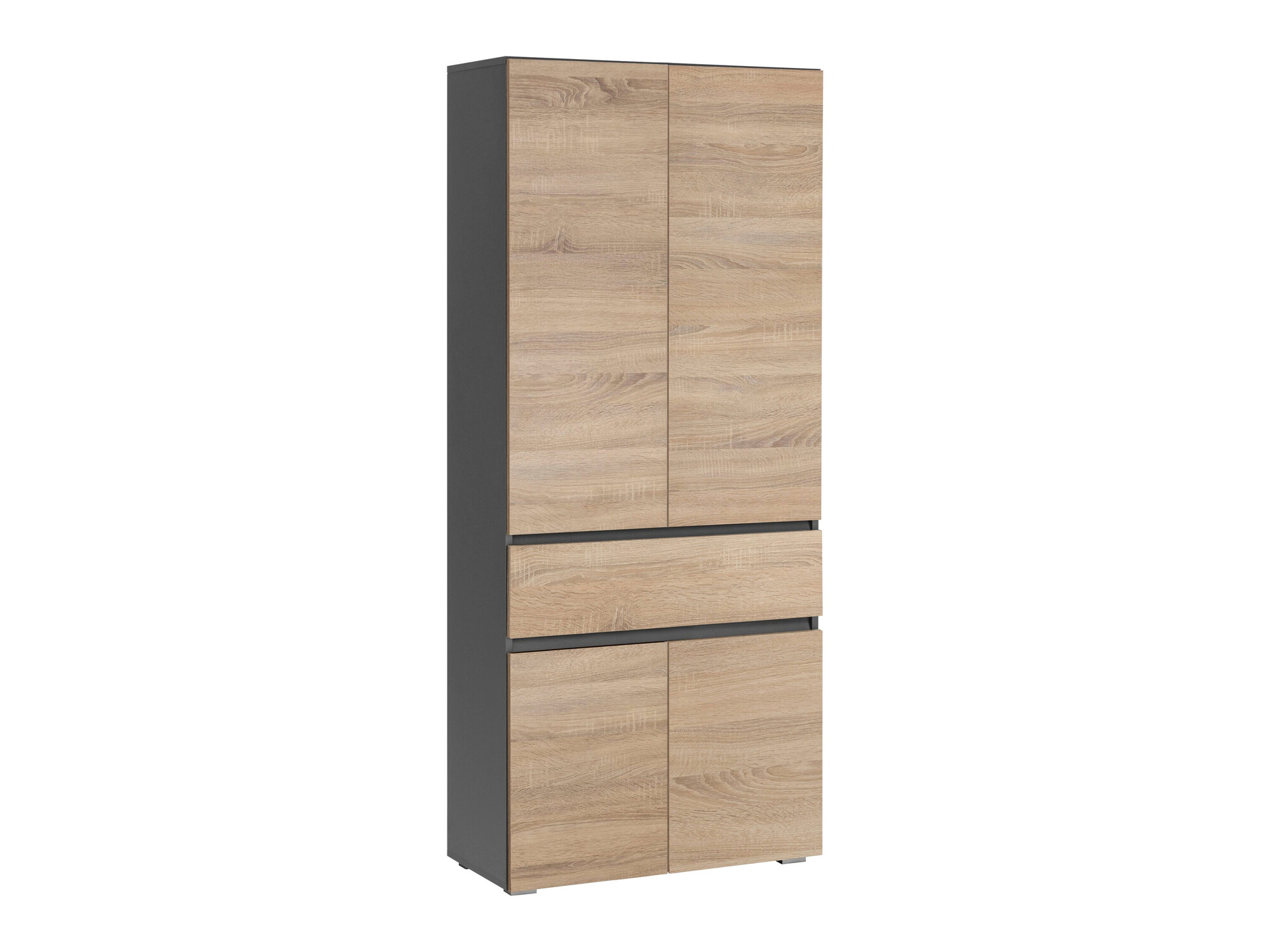 Prostostoječa Kopalniška omarica Soncamu 113 (Antracit + Hrast)