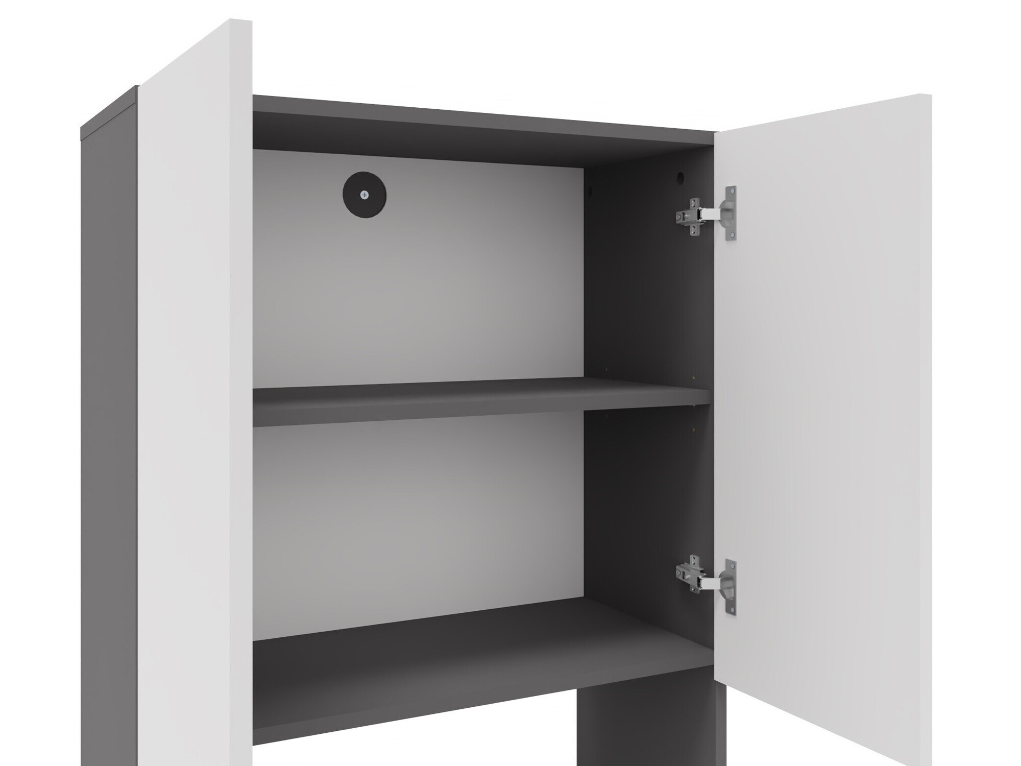 Kopalniški poličnik Soncamu 114 (Bela + Antracit)