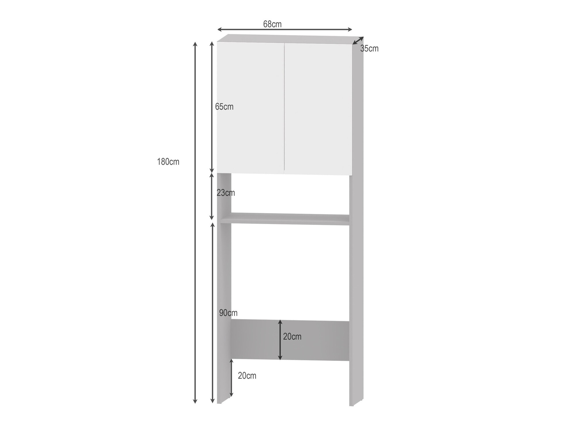 Kopalniški poličnik Soncamu 114 (Bela)