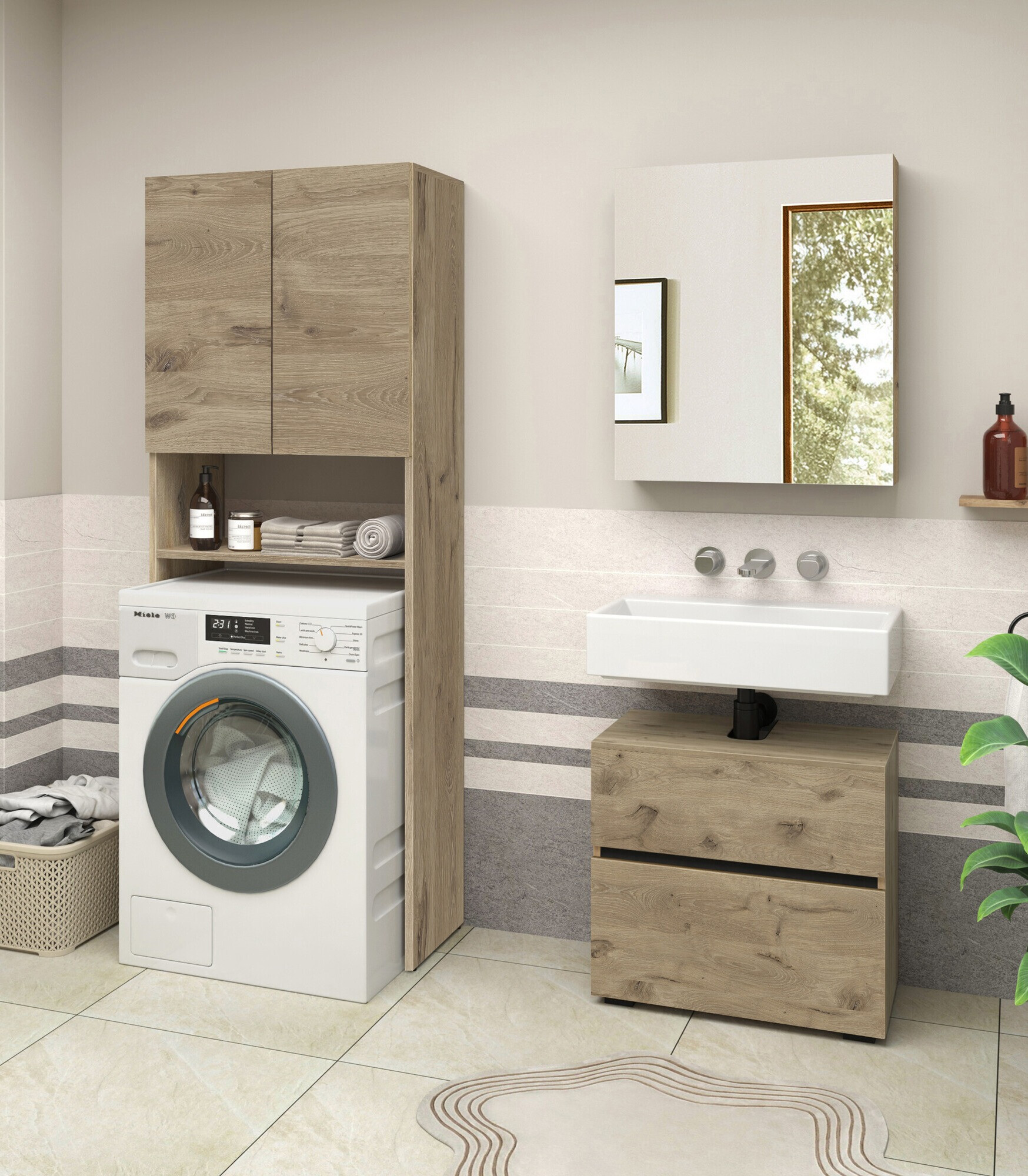 Kopalniški poličnik Soncamu 114 (Hrast)