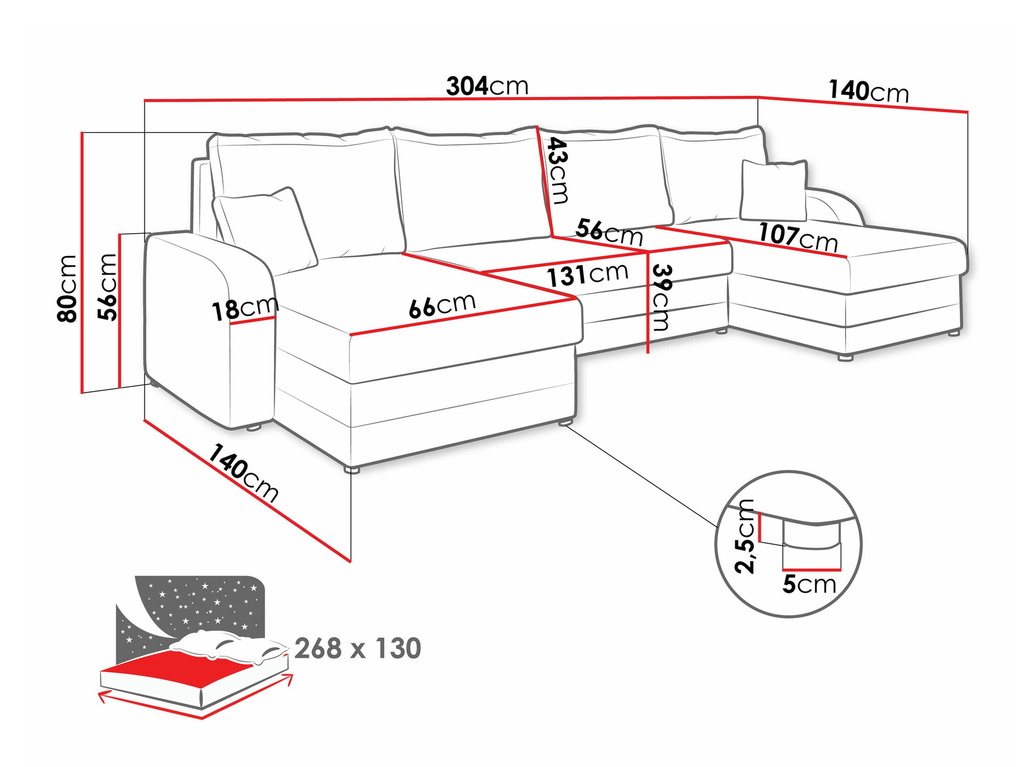 Kotna garnitura Comfivo 297 (Lux 06 + Lux 05)