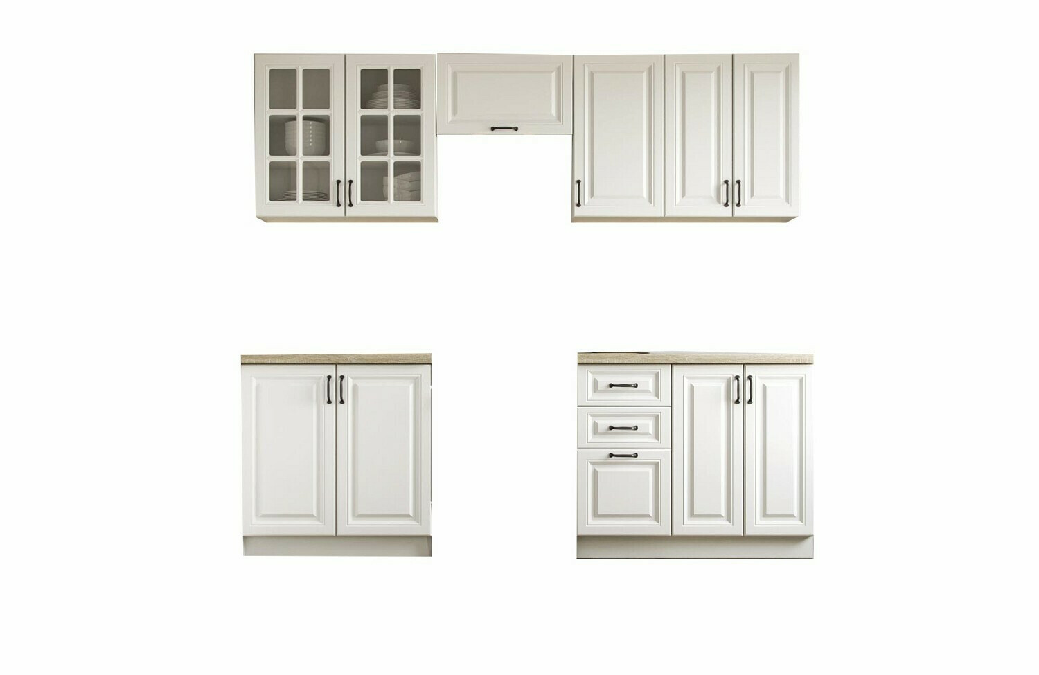 Kuhinjski blok Houston 1877 (Bela)