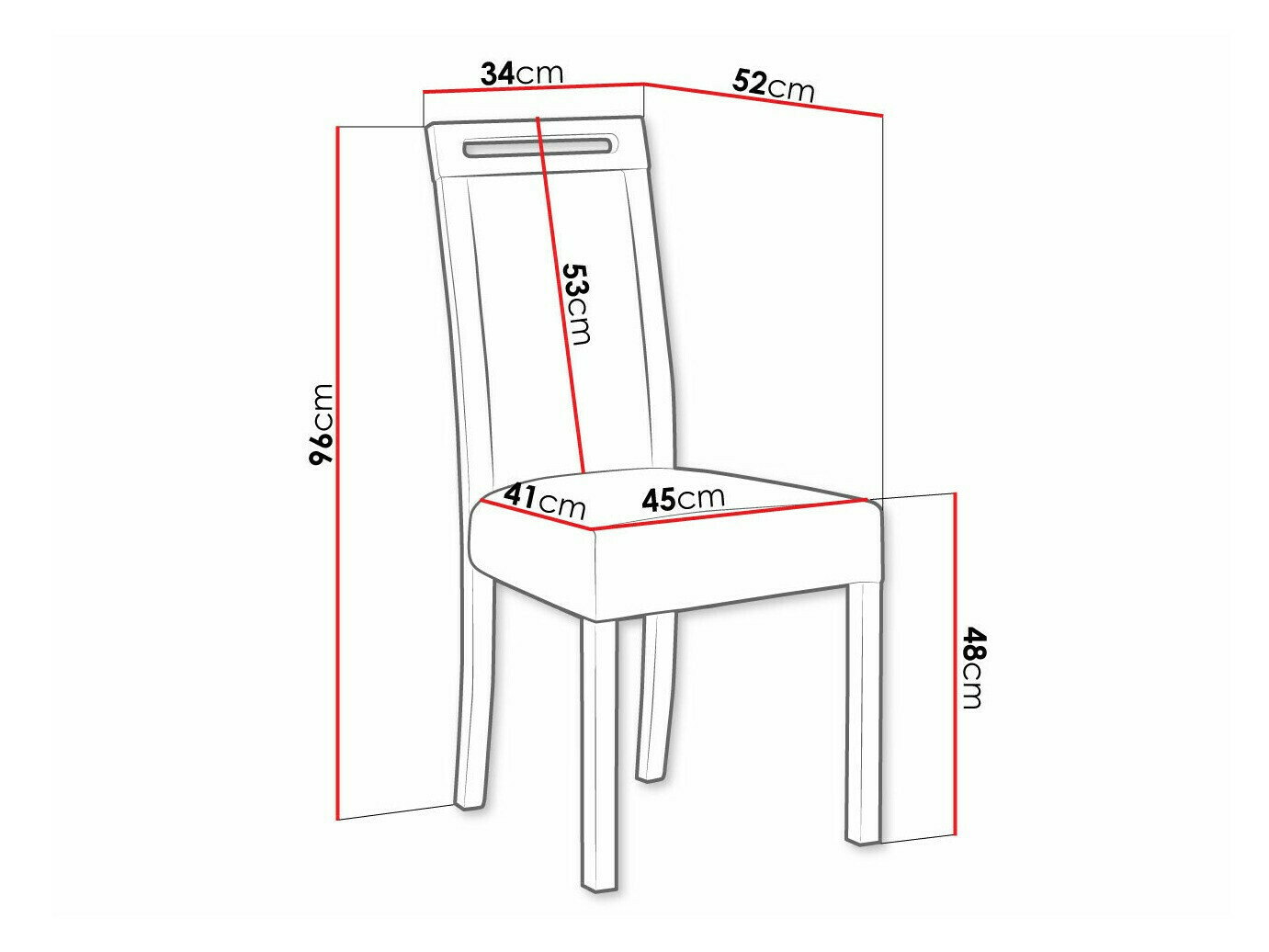 Stol Victorville 162 (Črna)