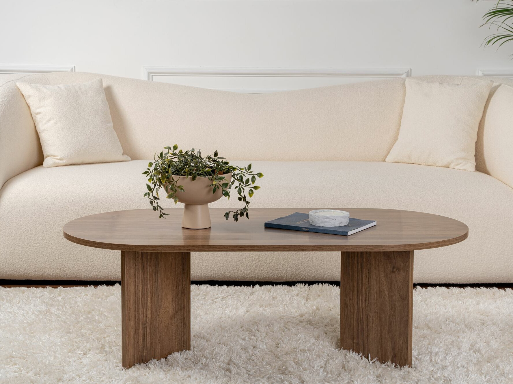 Klubska mizica Novato 111 (Oreh)