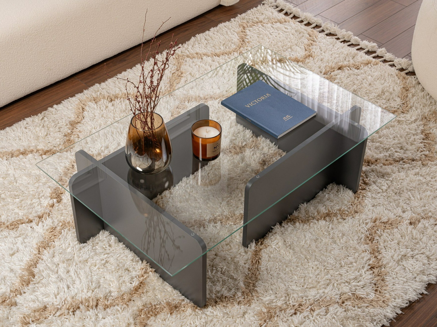 Klubska mizica Novato 113 (Antracit)