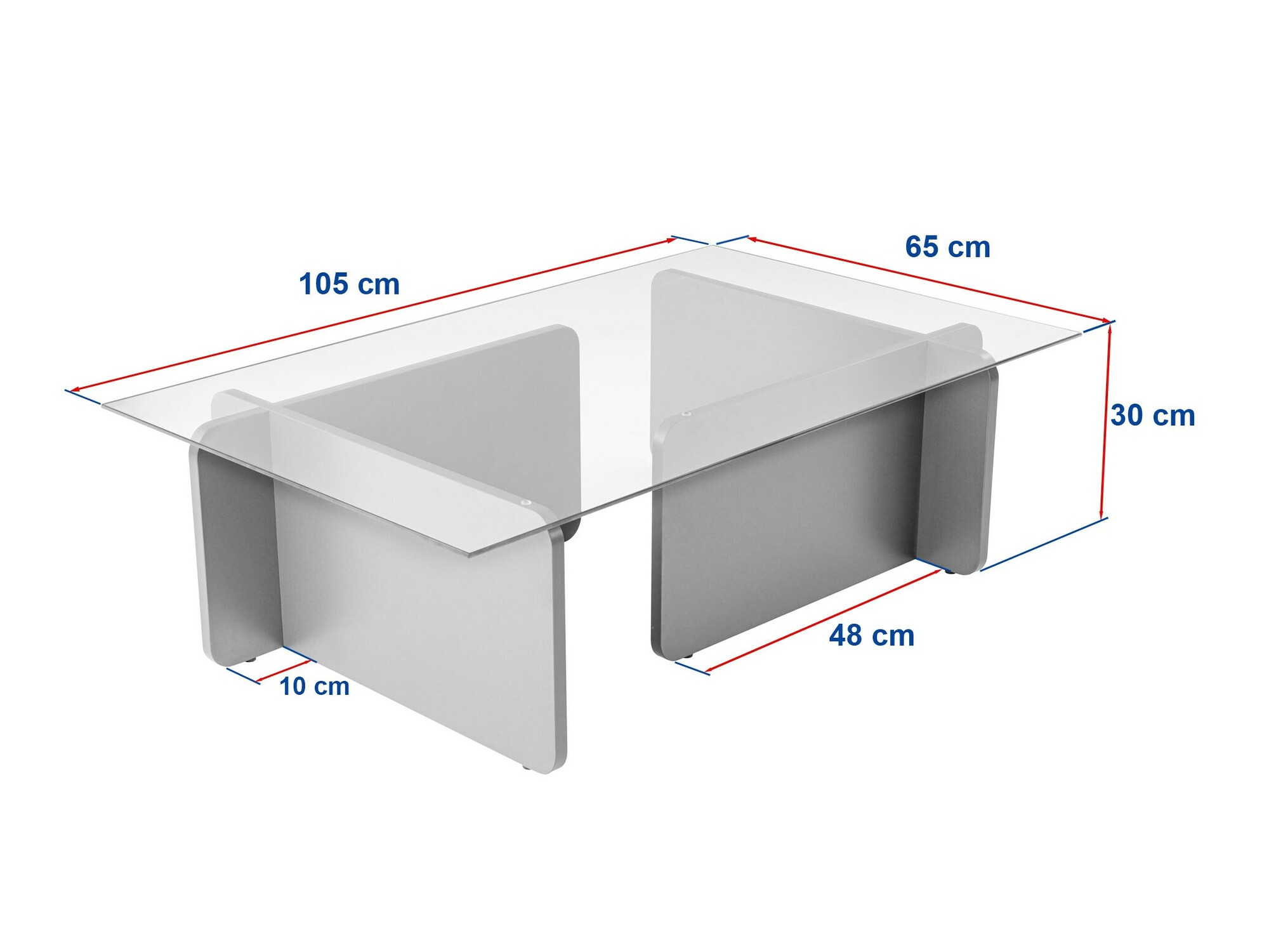 Klubska mizica Novato 113 (Antracit)