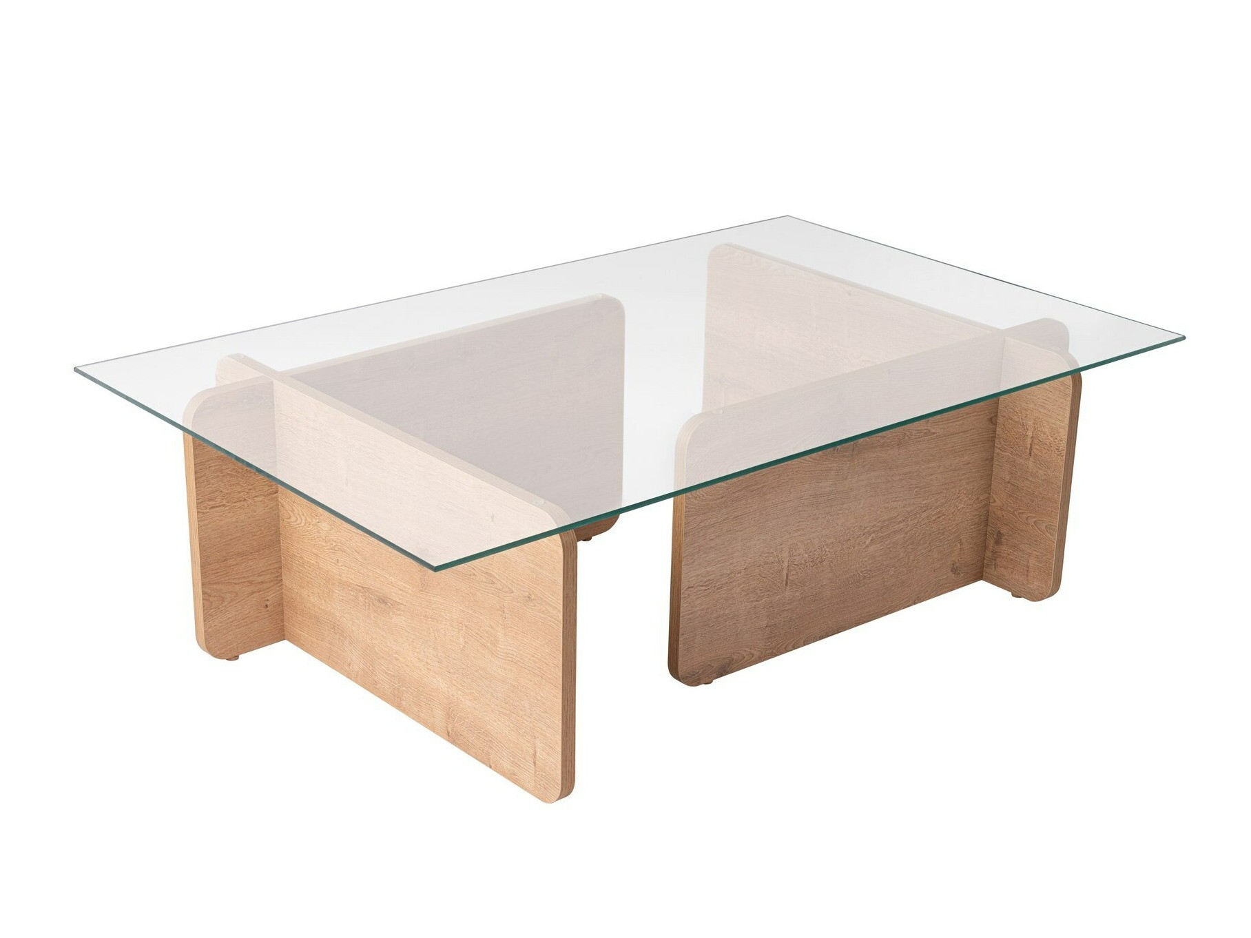 Klubska mizica Novato 113 (Medeni hrast)