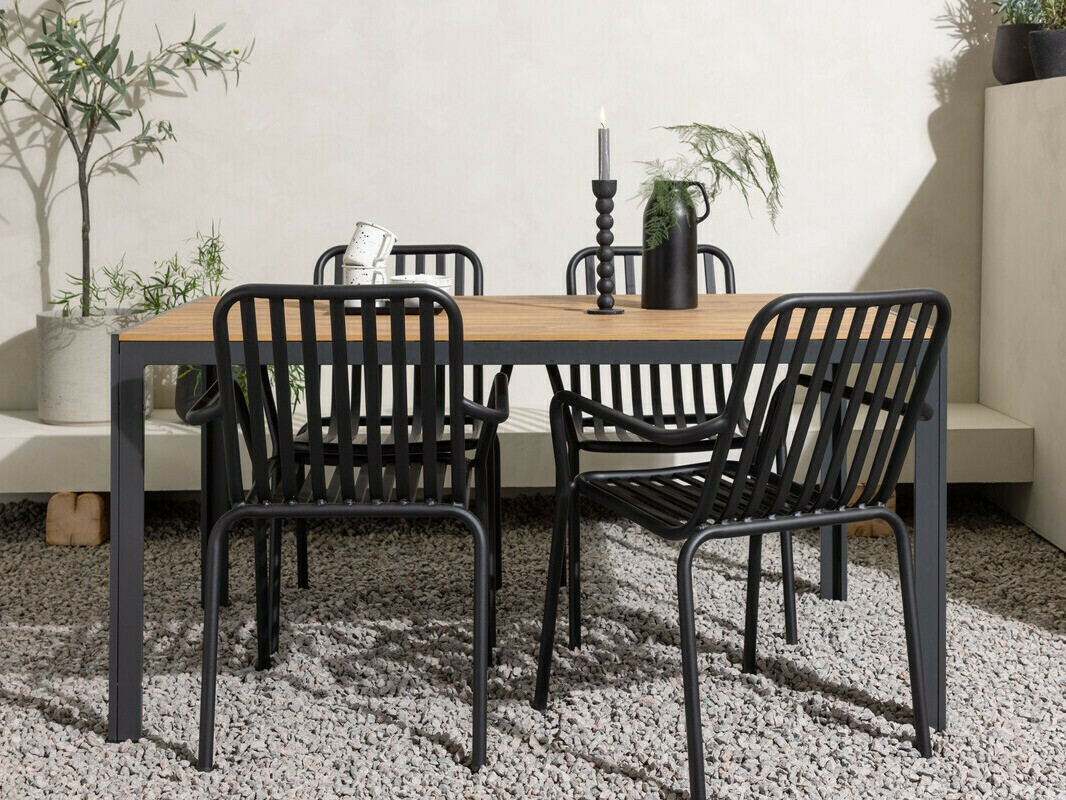 Komplet mize in stolov Dallas 3620