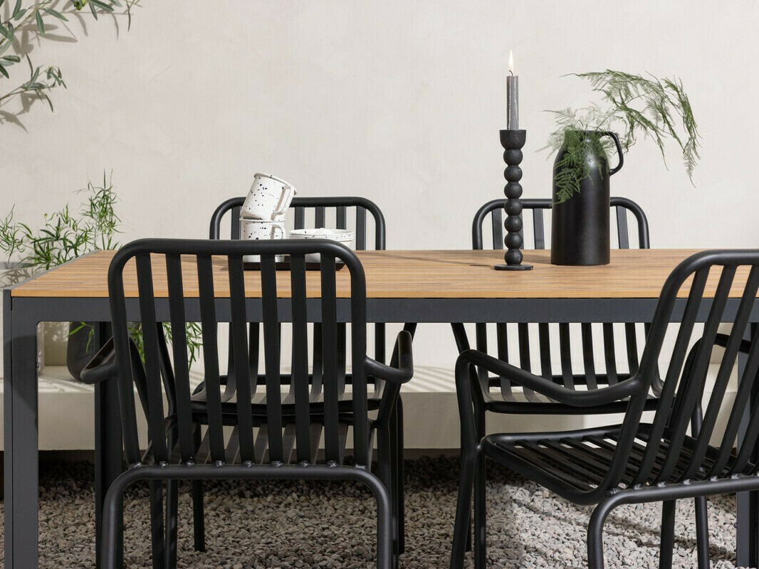 Komplet mize in stolov Dallas 3620