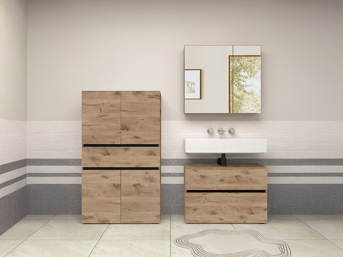 Prostostoječa Kopalniška omarica Soncamu 115