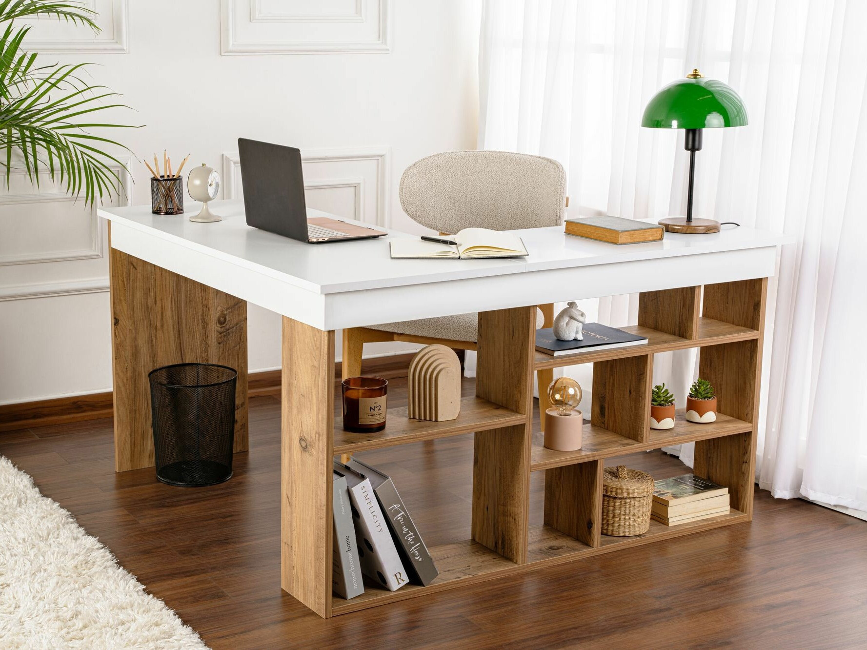 Kotna pisalna miza Asheboro 170