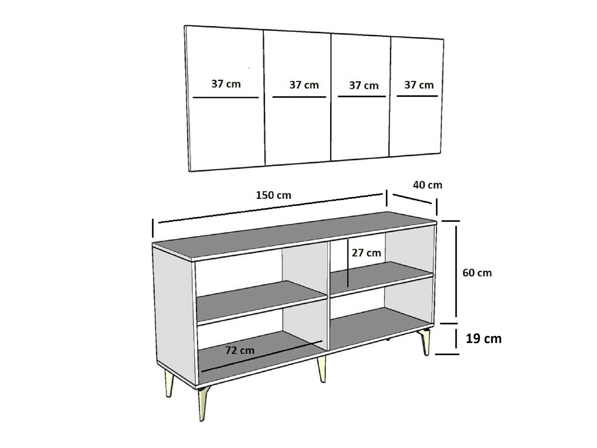 Omarica Kailua 2403 (Bela + Zlata)