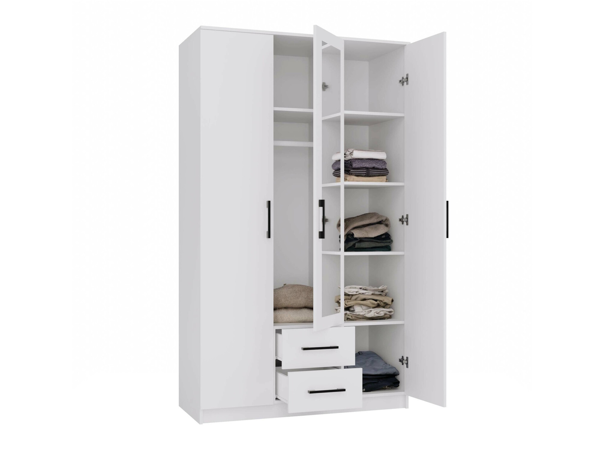 Garderobna omara Mandeville 116 (Bela)