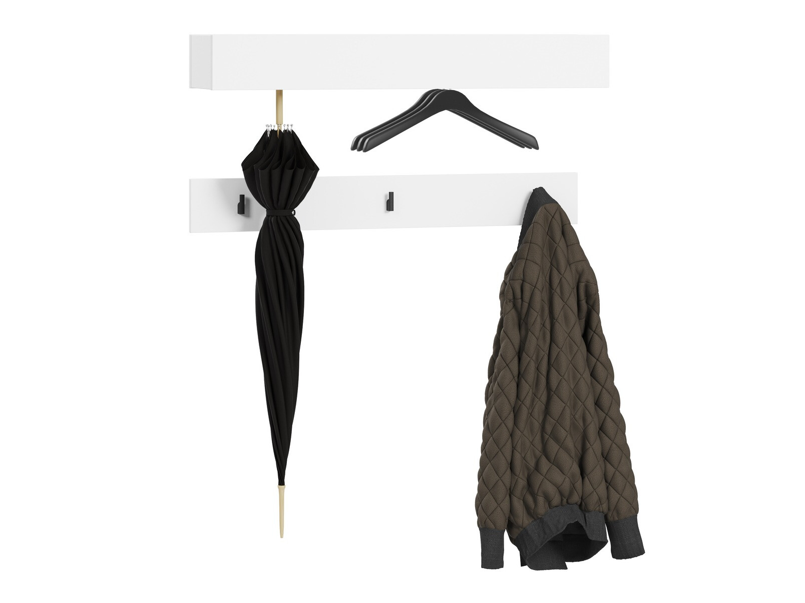 Obešalnik Lorcama 103 (Bela)