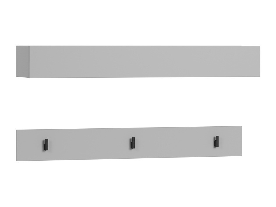 Obešalnik Lorcama 103 (Siva)