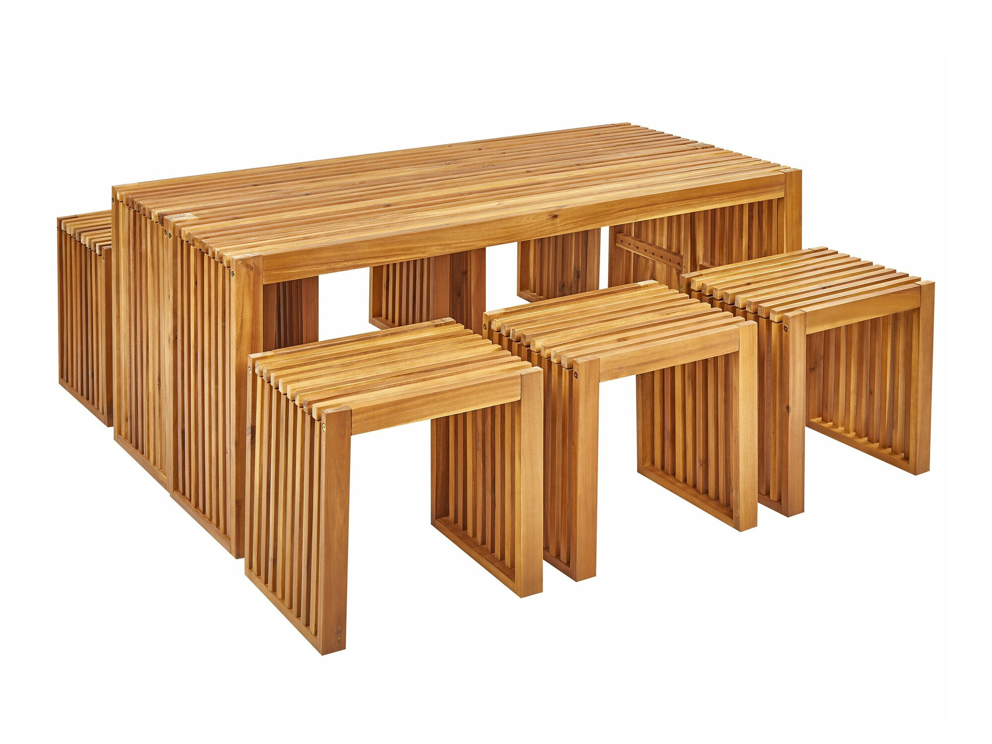 Komplet mize in stolov Berwyn 2544