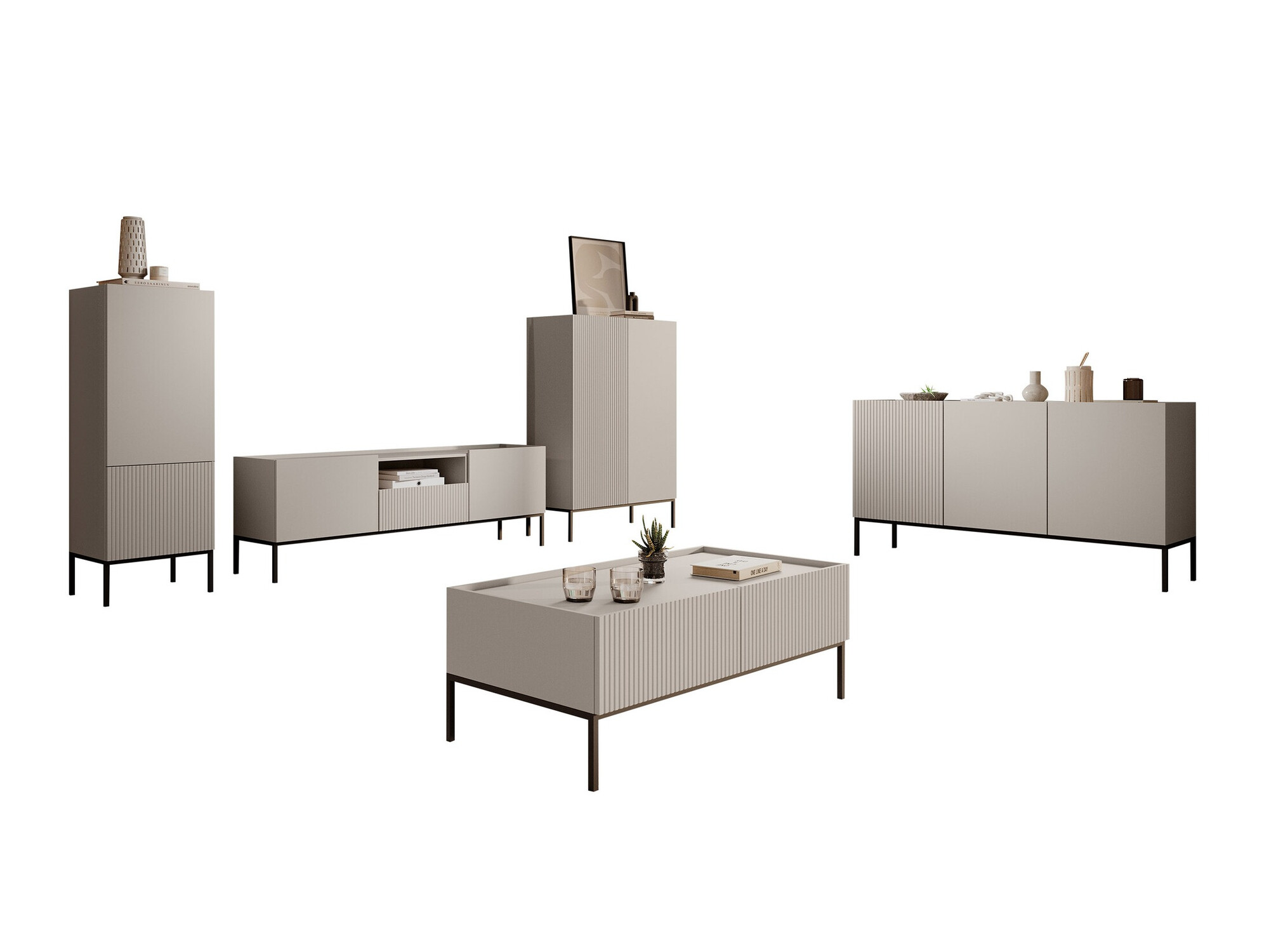 Komplet za dnevno sobo Lunole 110 (Kašmir)