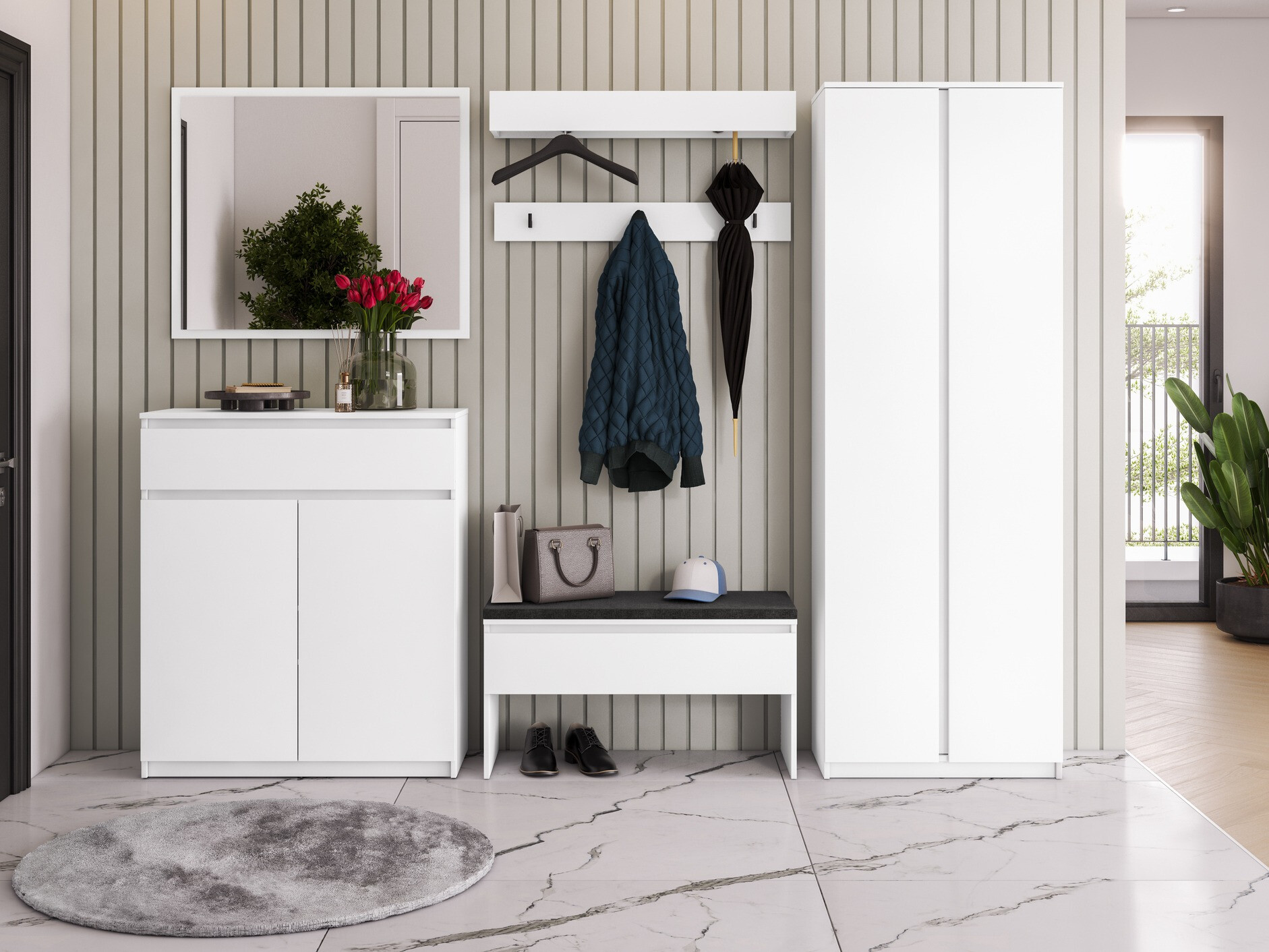 Komplet za predsobo Lorcama 109