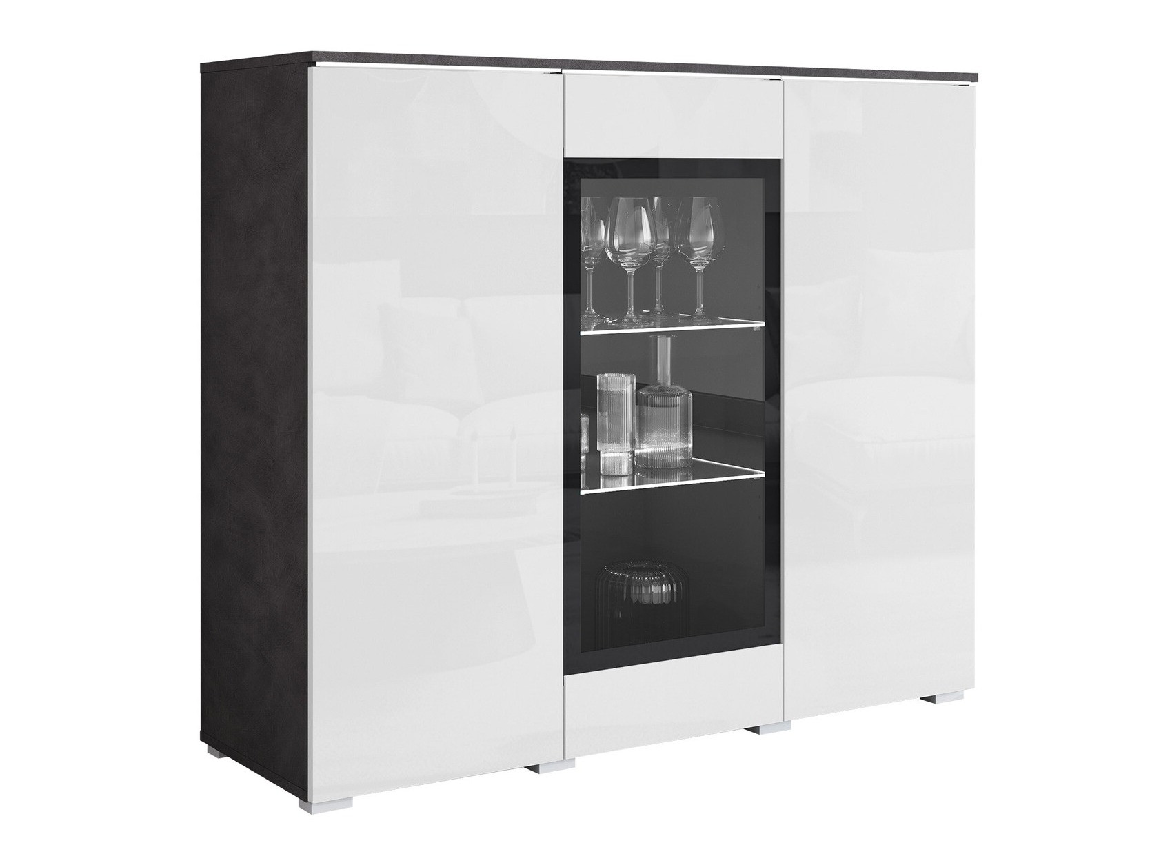 Omarica Sarasota 186 (Matera siva + Sijaj bela)