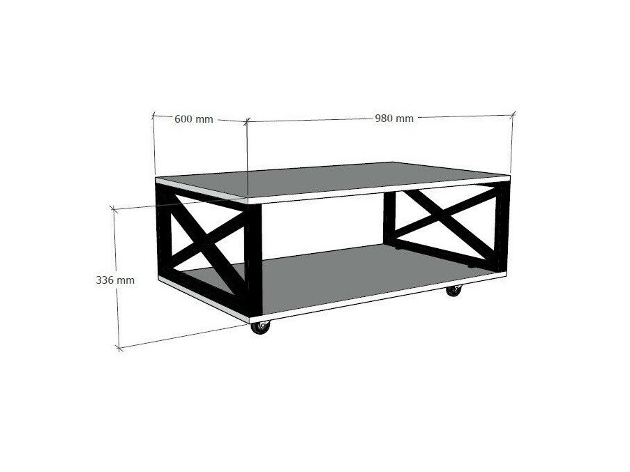 Klubska mizica Kailua 2416