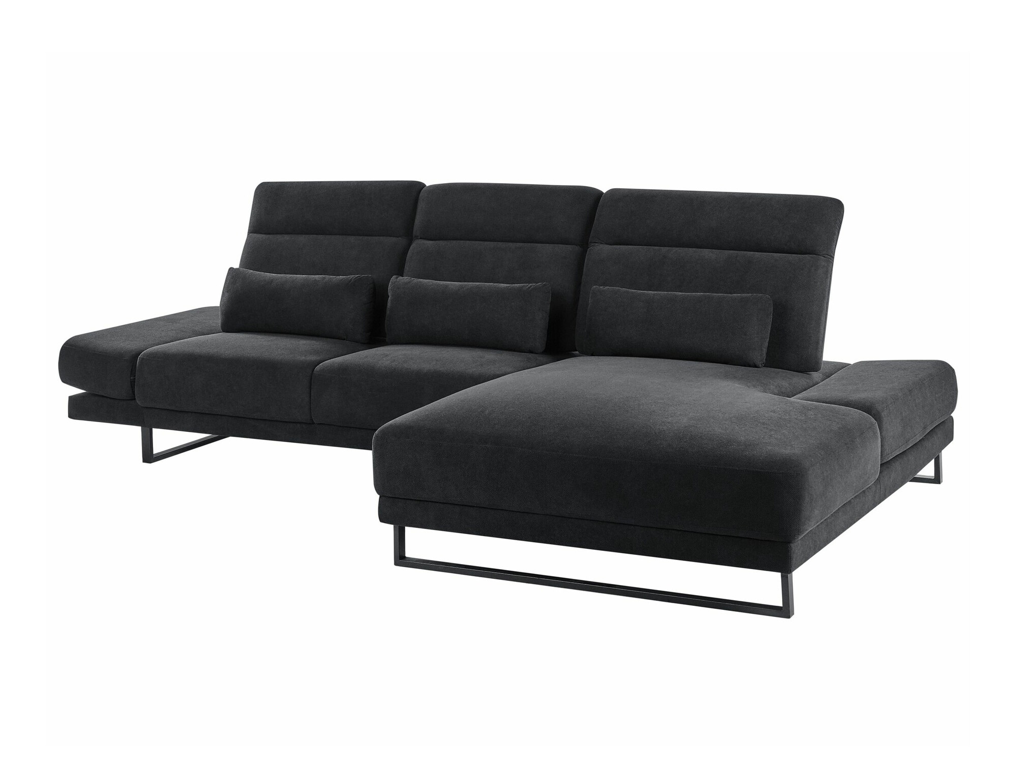 Kotna garnitura Berwyn 2552 (Črna)