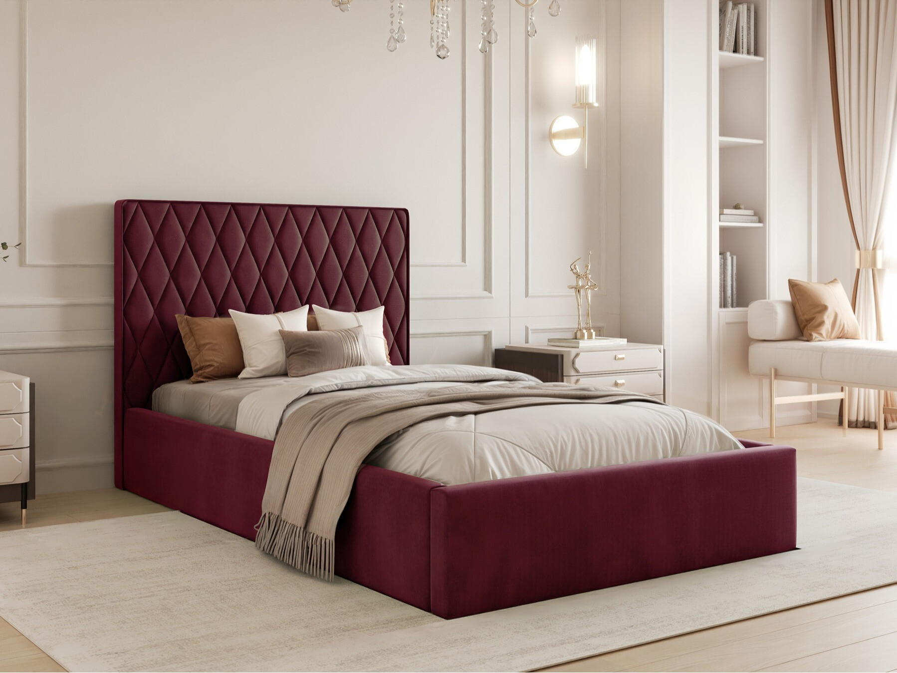 Postelja Martinez 109 (Magic Velvet 2229)