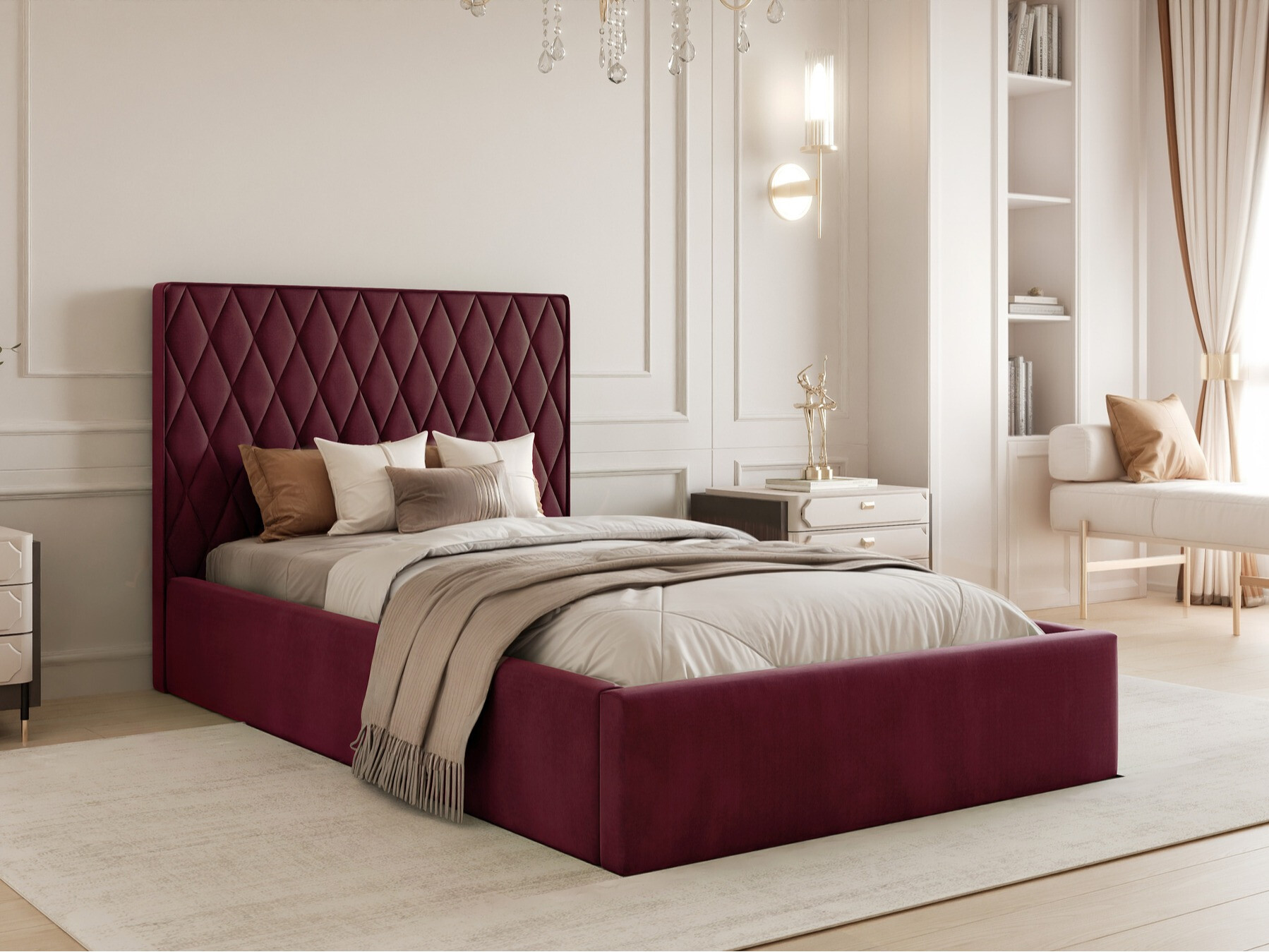 Postelja Martinez 109 (Magic Velvet 2229)