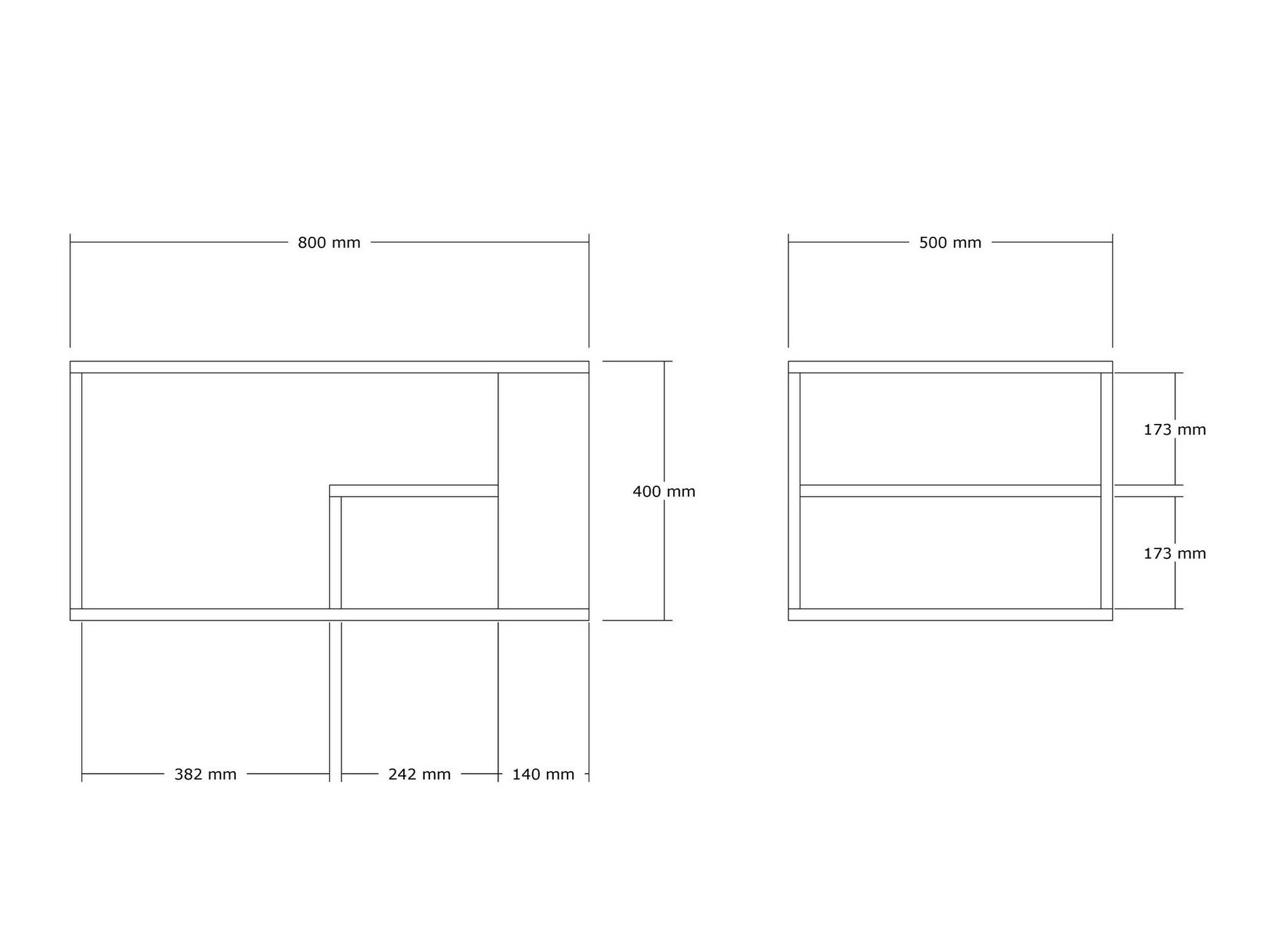 Klubska mizica Kailua 2435 (Svetel travertin)