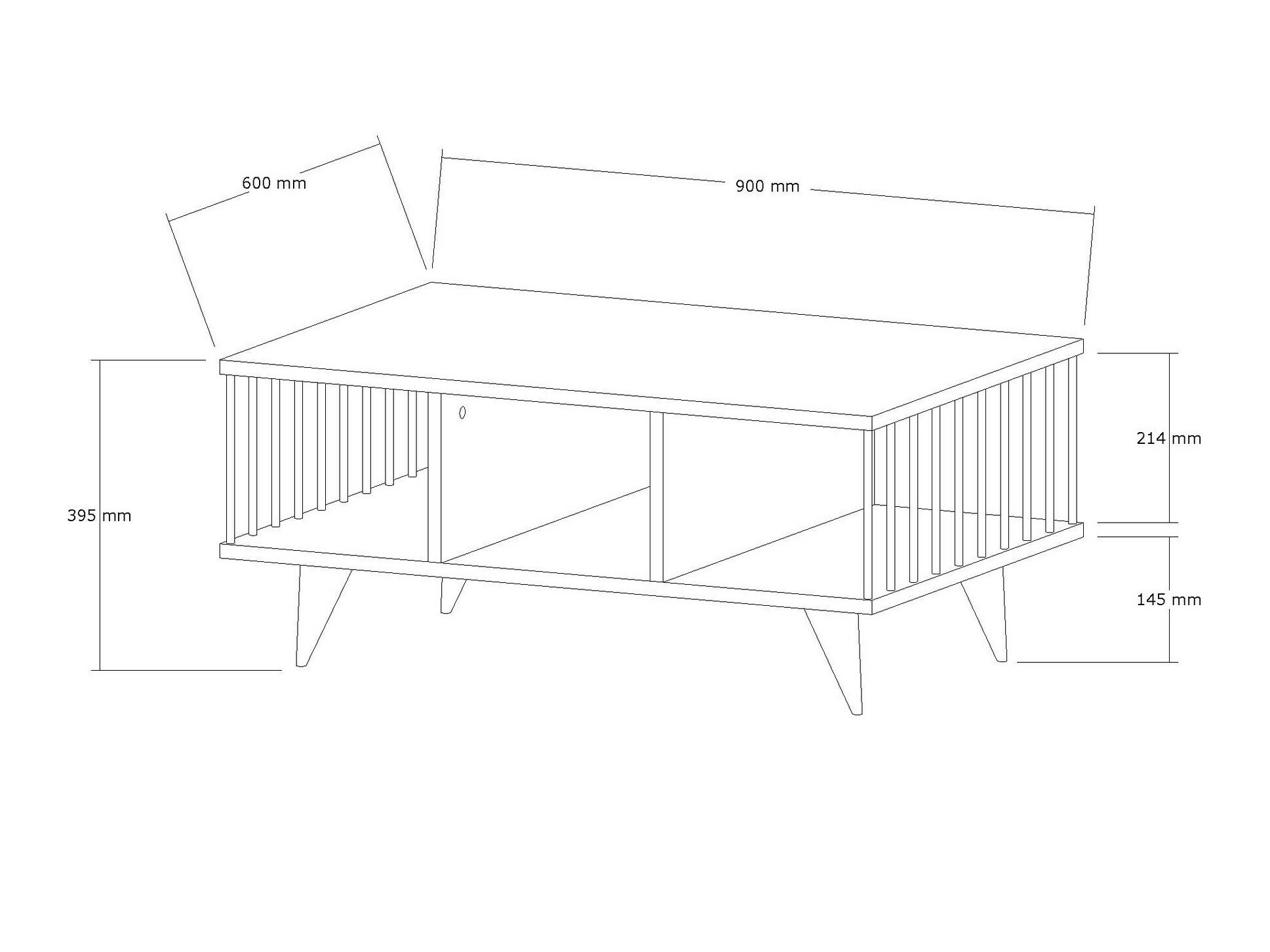 Klubska mizica Kailua 2436