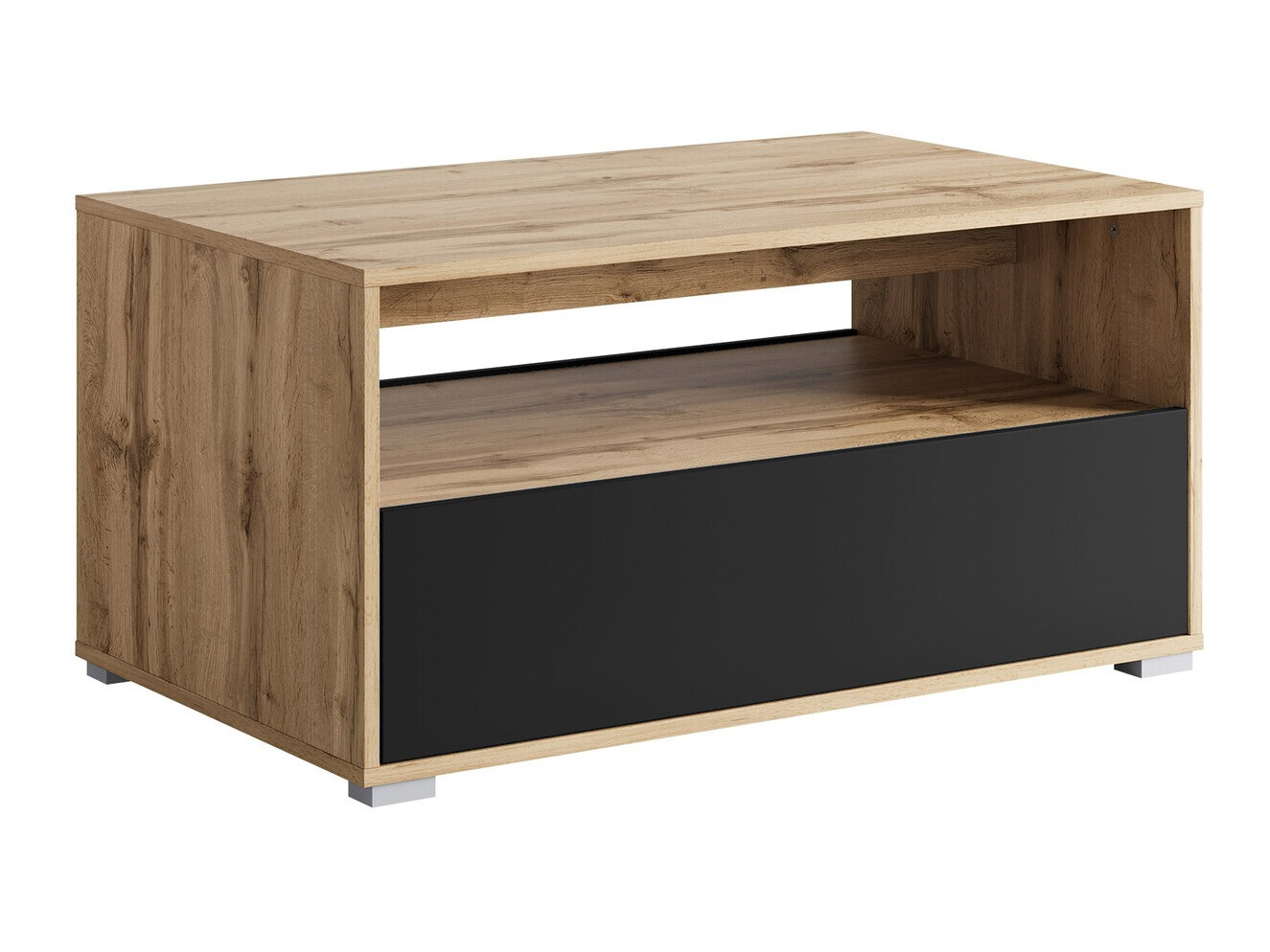 Klubska mizica Sarasota 188 (Wotan hrast + Grafit)