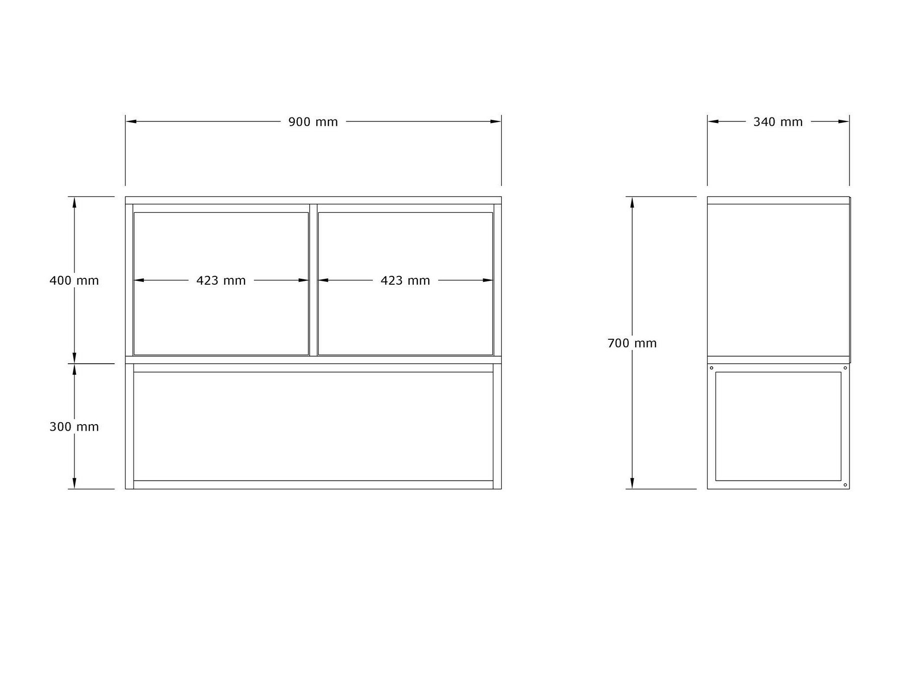 Omarica Kailua 2440 (Svetel travertin)