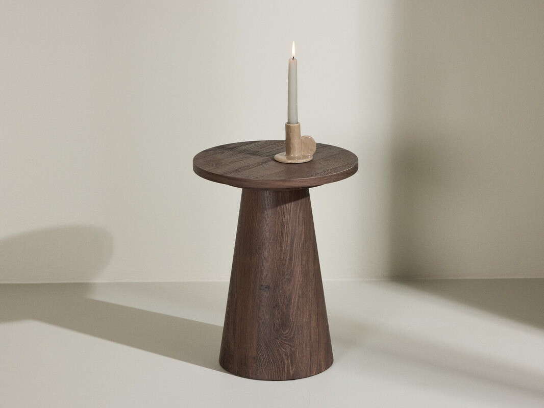 Stranska mizica Dallas 4765 (Temno rjava)